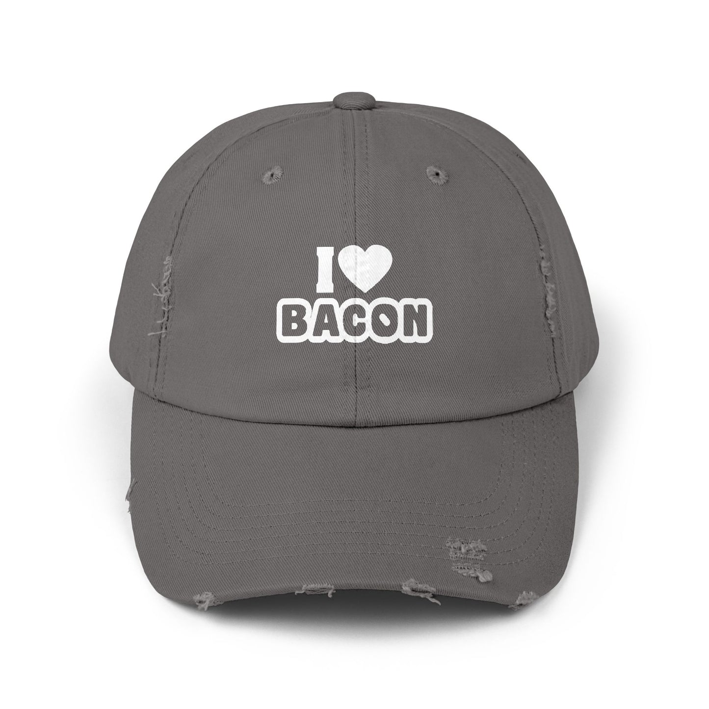 I Love Bacon - Even More Distressed Cap