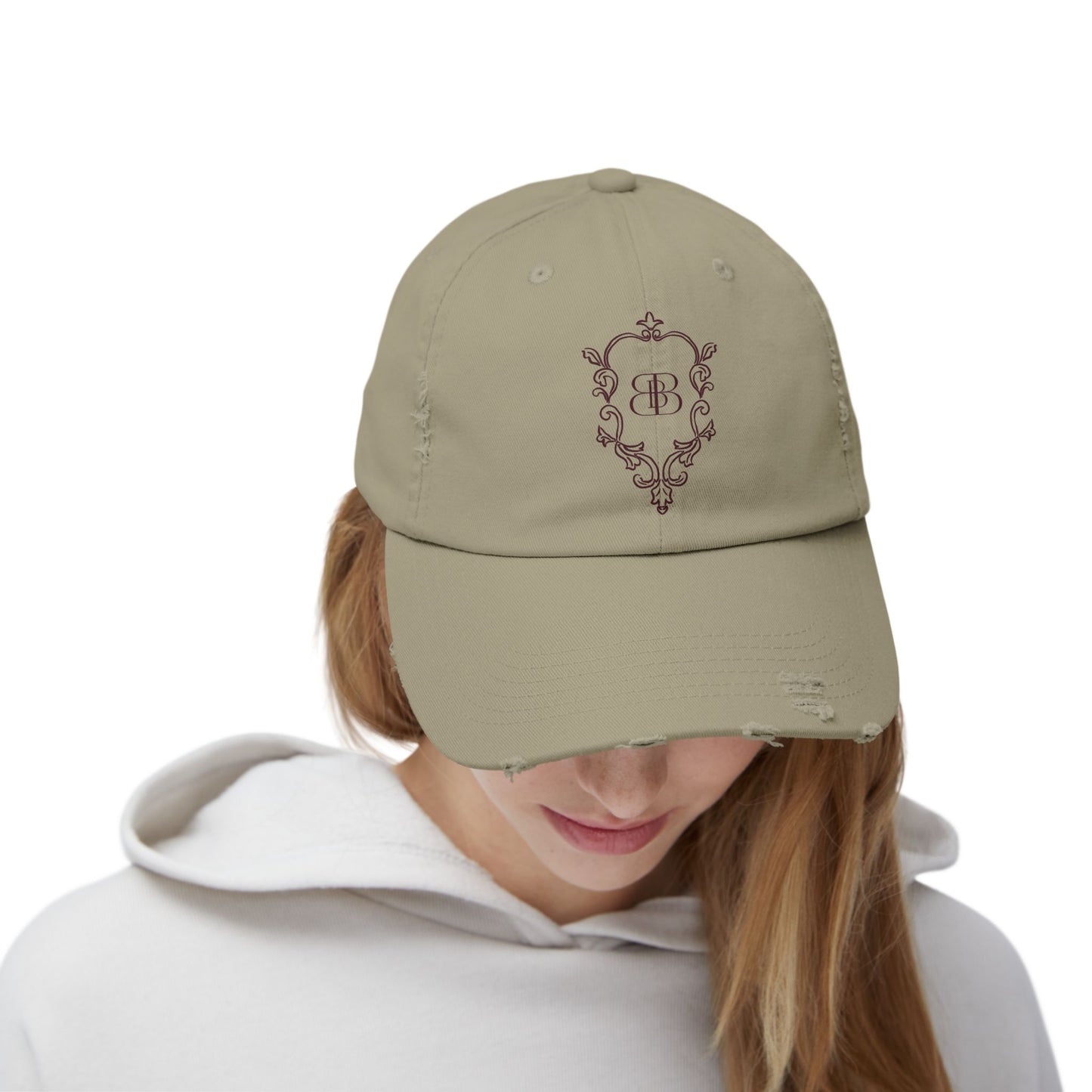 Bold & Beautiful Boudoir logo - Even More Distressed Cap