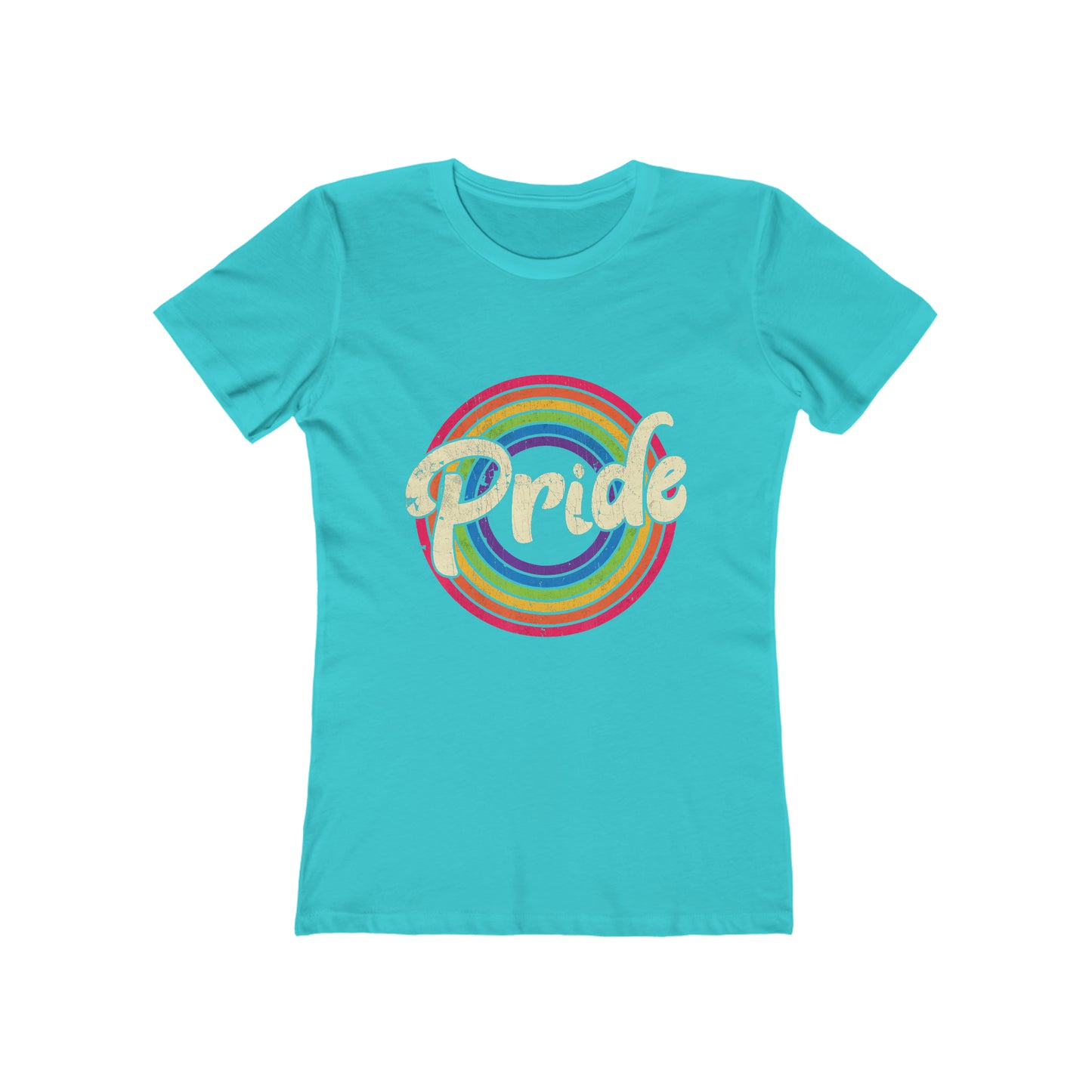 Pride with Circle Rainbow - Women's T-shirt