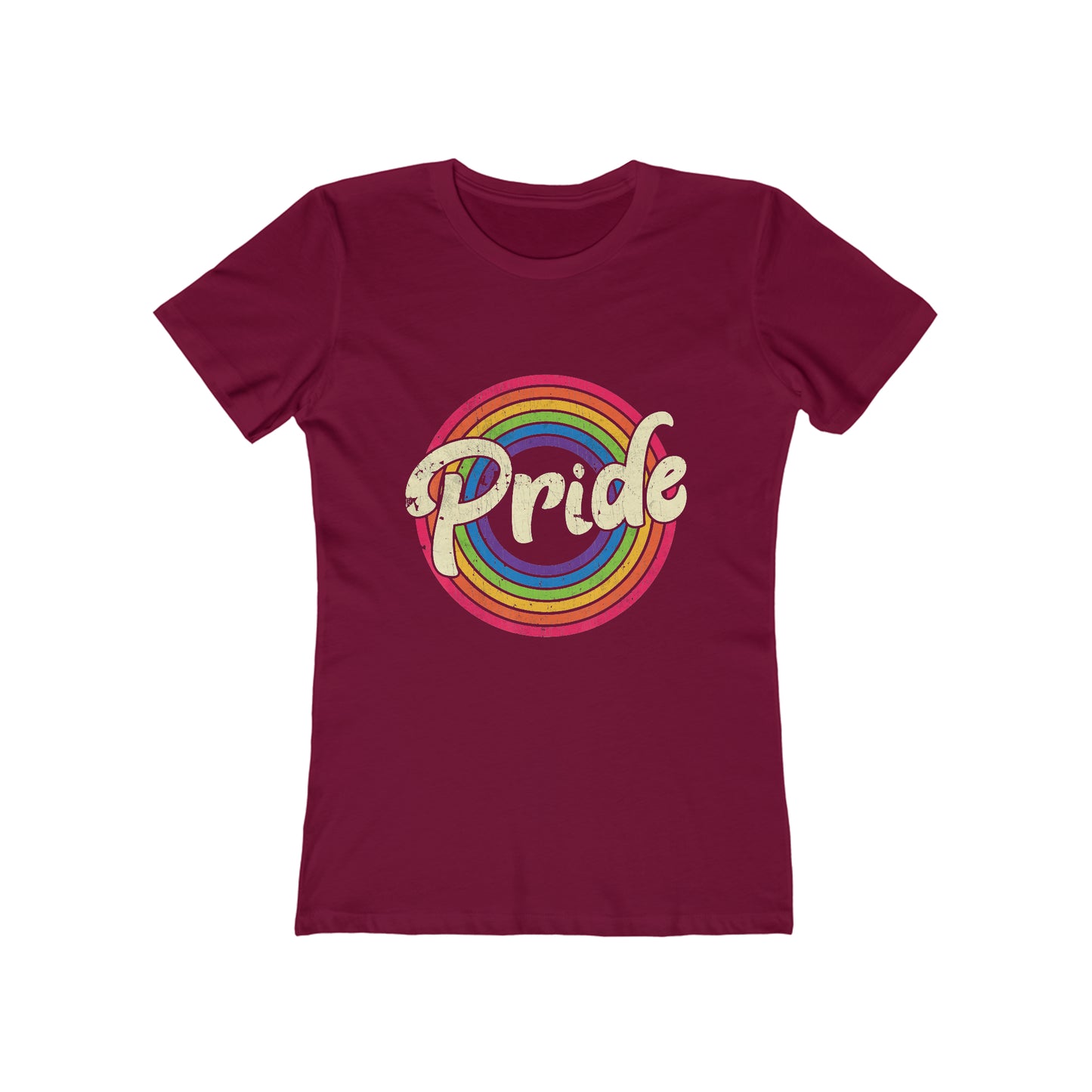 Pride with Circle Rainbow - Women's T-shirt