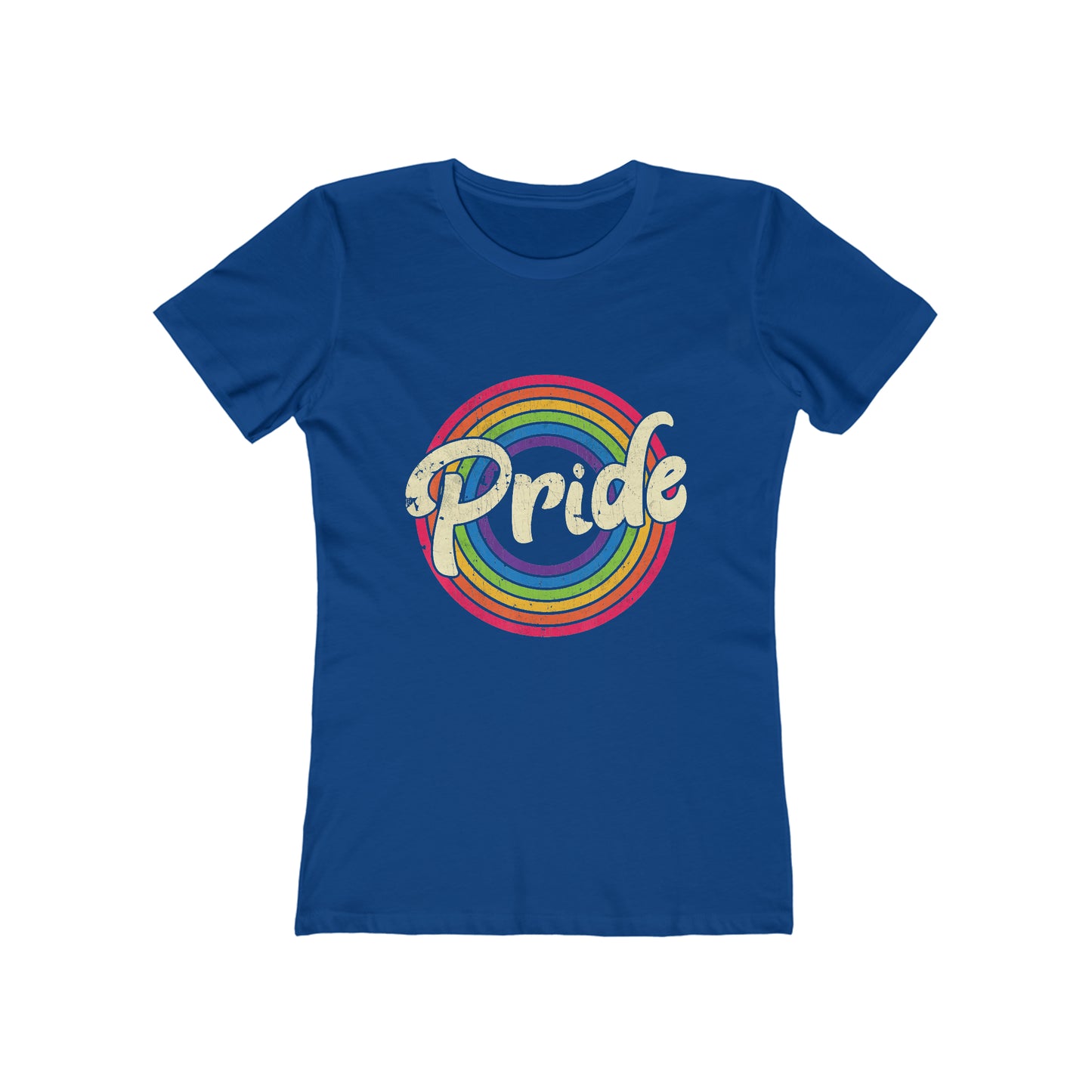 Pride with Circle Rainbow - Women's T-shirt