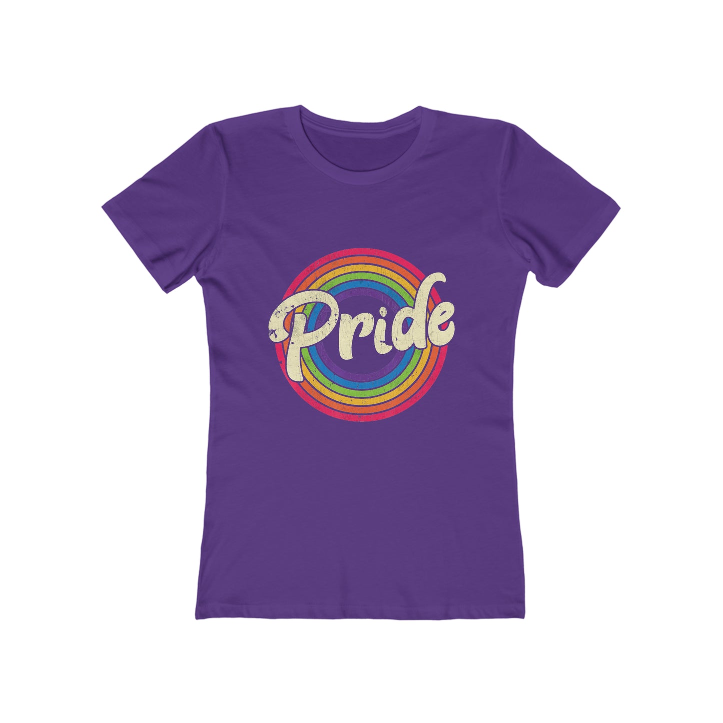 Pride with Circle Rainbow - Women's T-shirt
