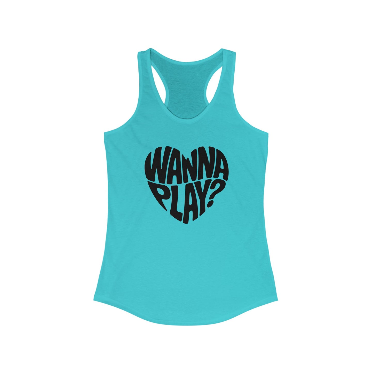 Wanna Play? - Women's Racerback Tank