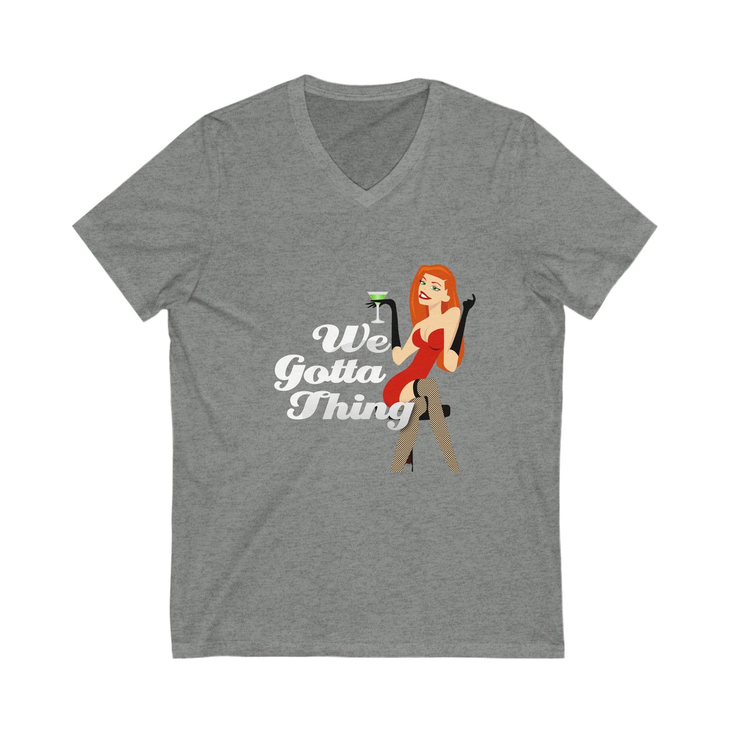 WGT - Unisex Jersey Short Sleeve V-Neck Tee