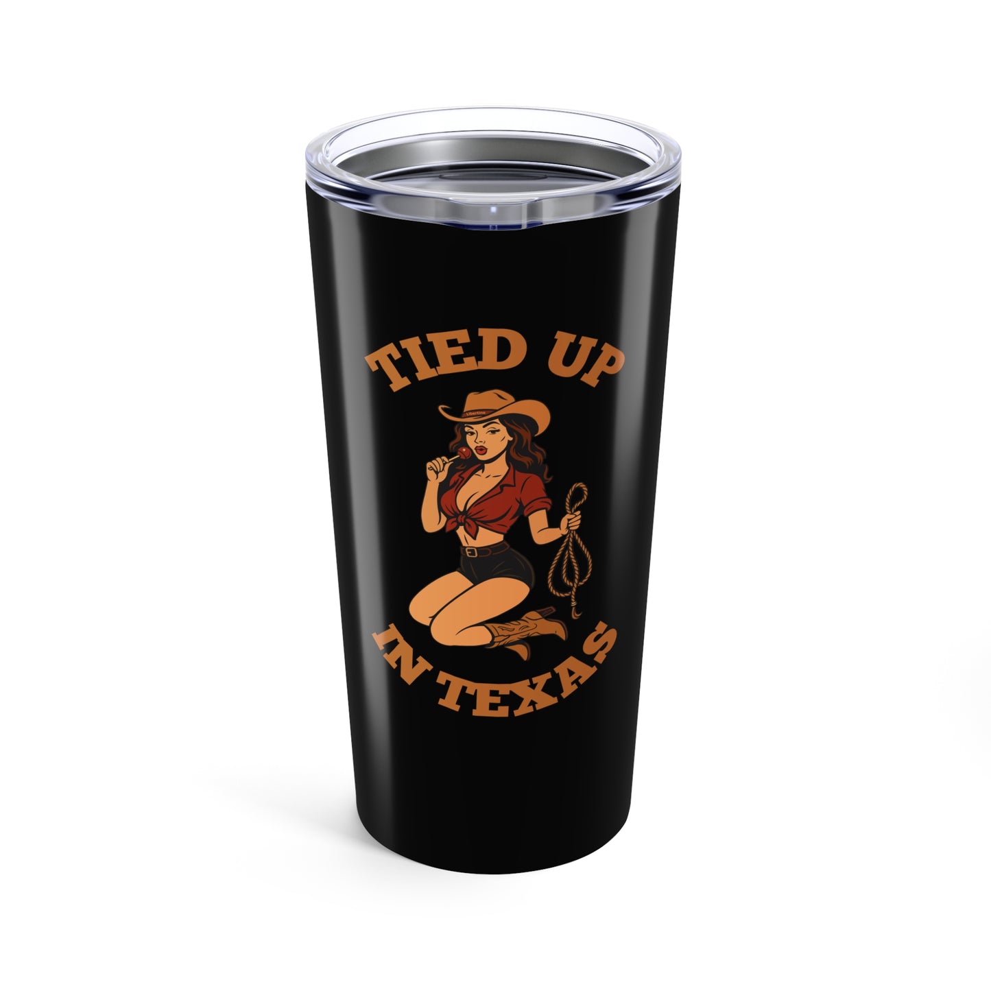 Tied up in Texas - 20 oz. Tumbler black