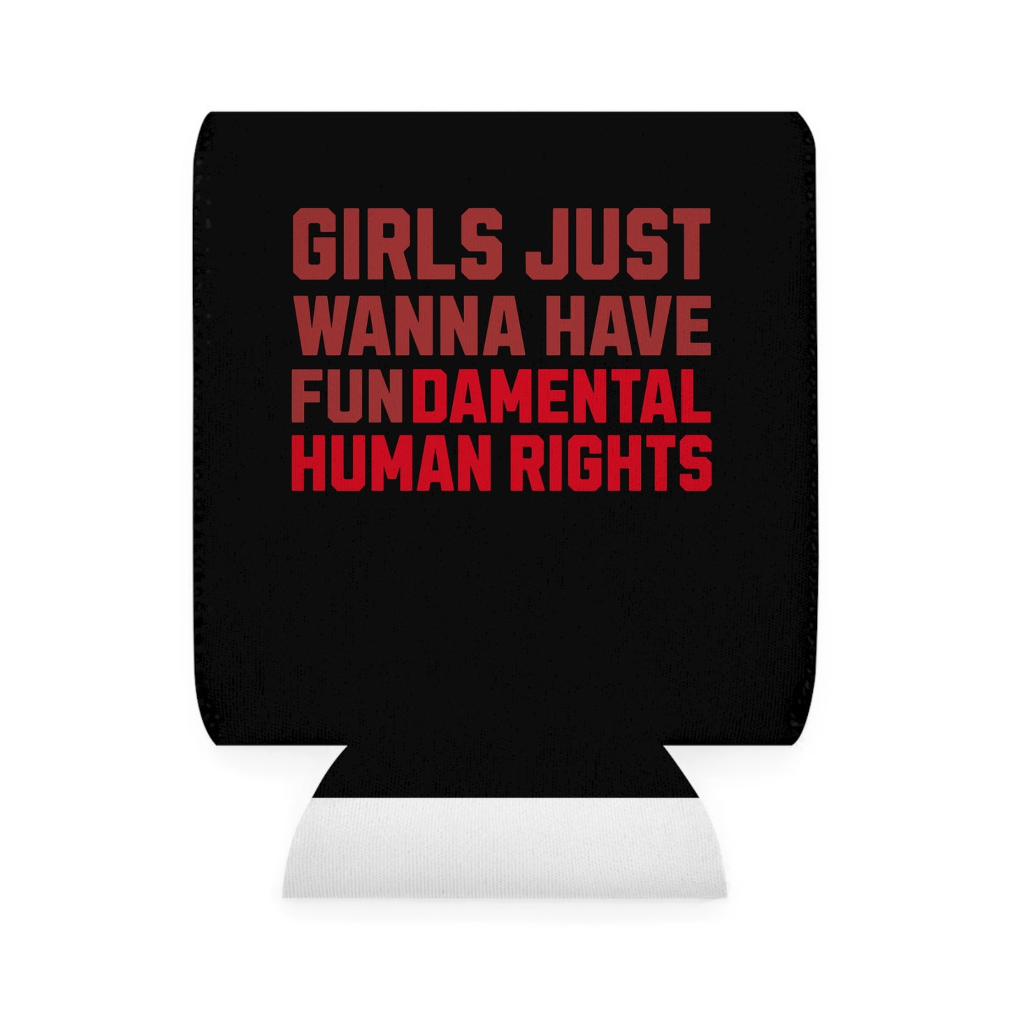 Girls Just Wanna Have Fundamental Human Rights - Can Koozie