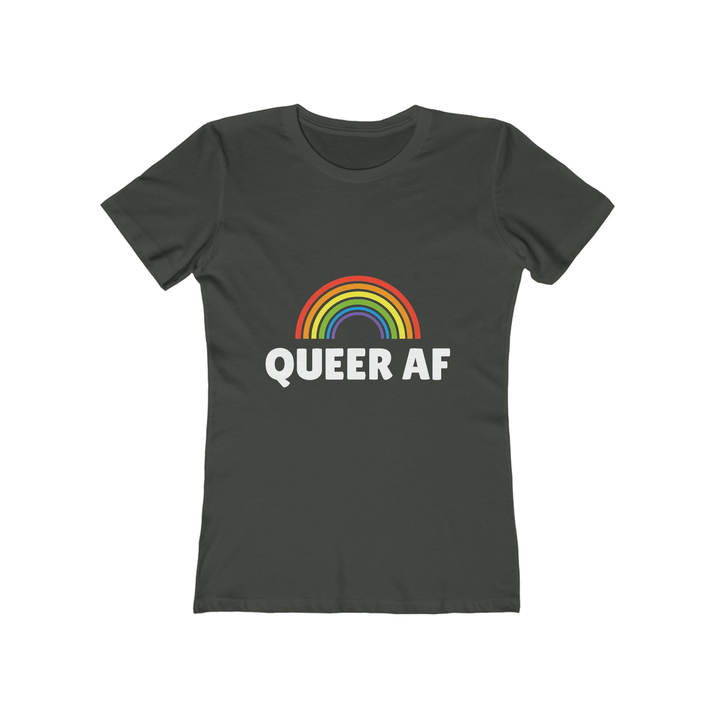 Queer AF Rainbow - Women's T-shirt