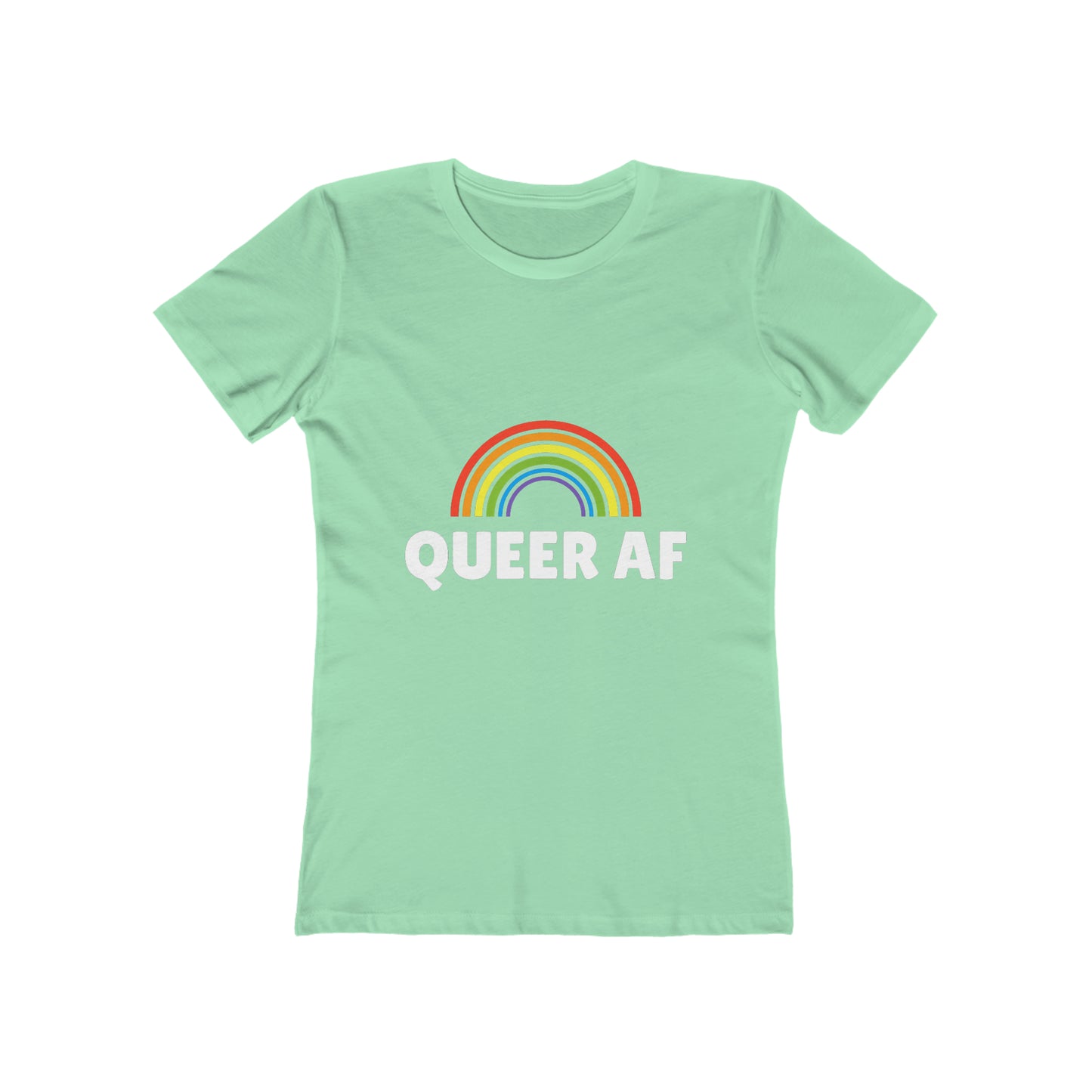 Queer AF Rainbow - Women's T-shirt