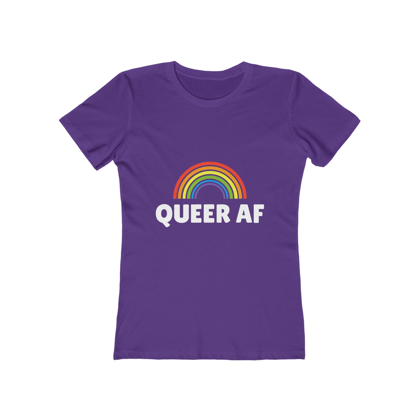 Queer AF Rainbow - Women's T-shirt