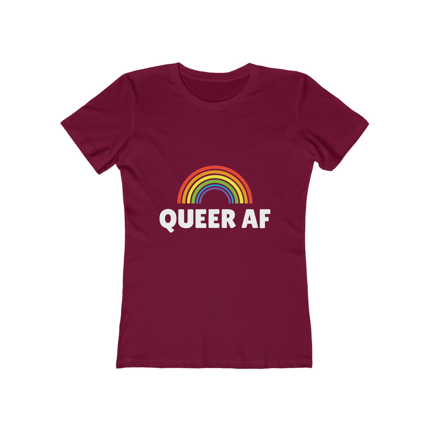 Queer AF Rainbow - Women's T-shirt