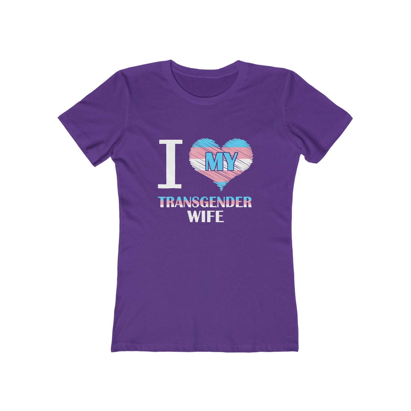 I Heart My Transgender Wife - Women's T-shirt