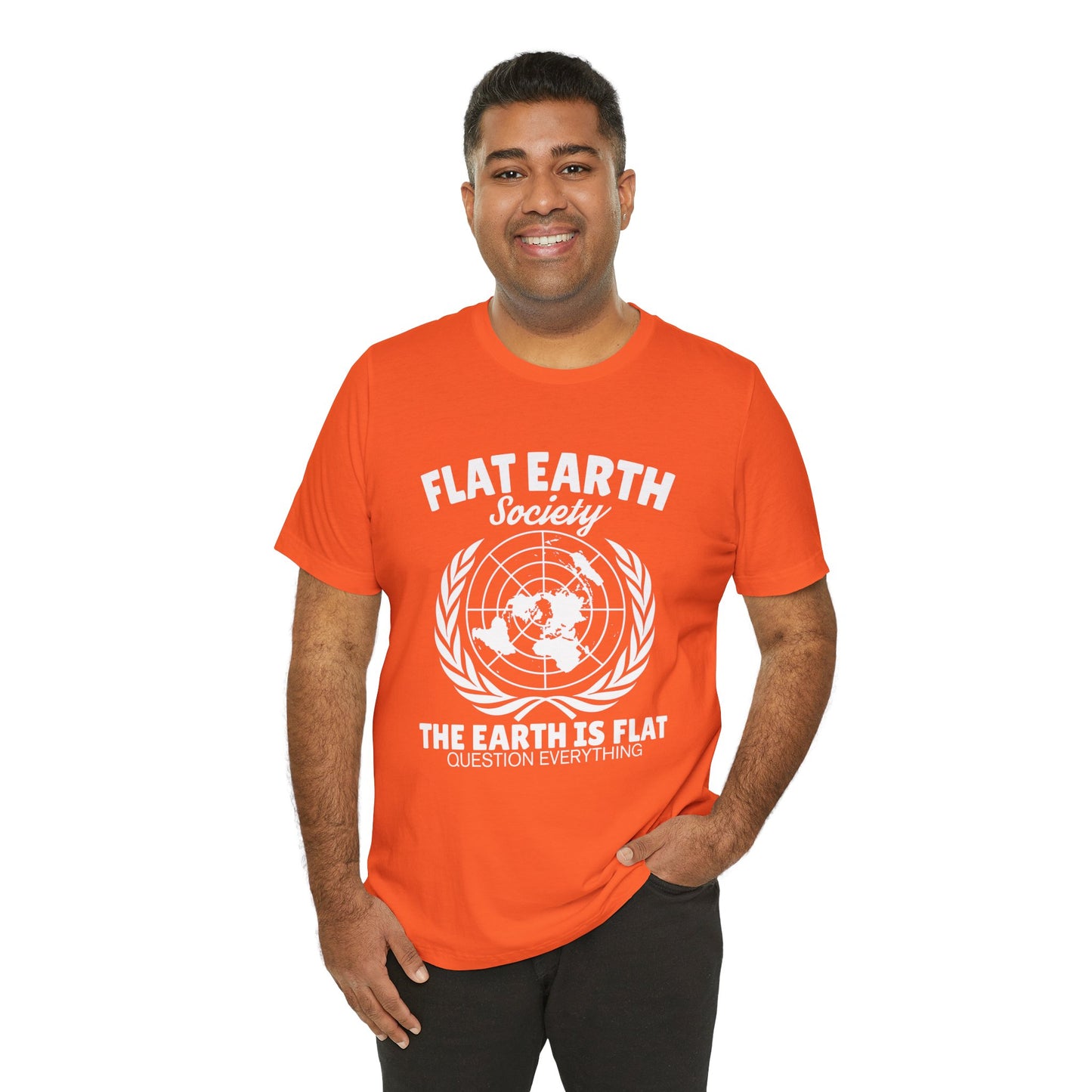 Flat Earth Society - Unisex T-Shirt