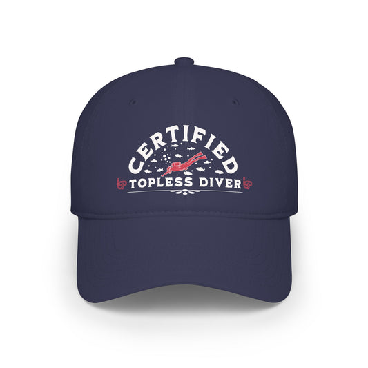 Certified Topless Diver - Baseball Cap