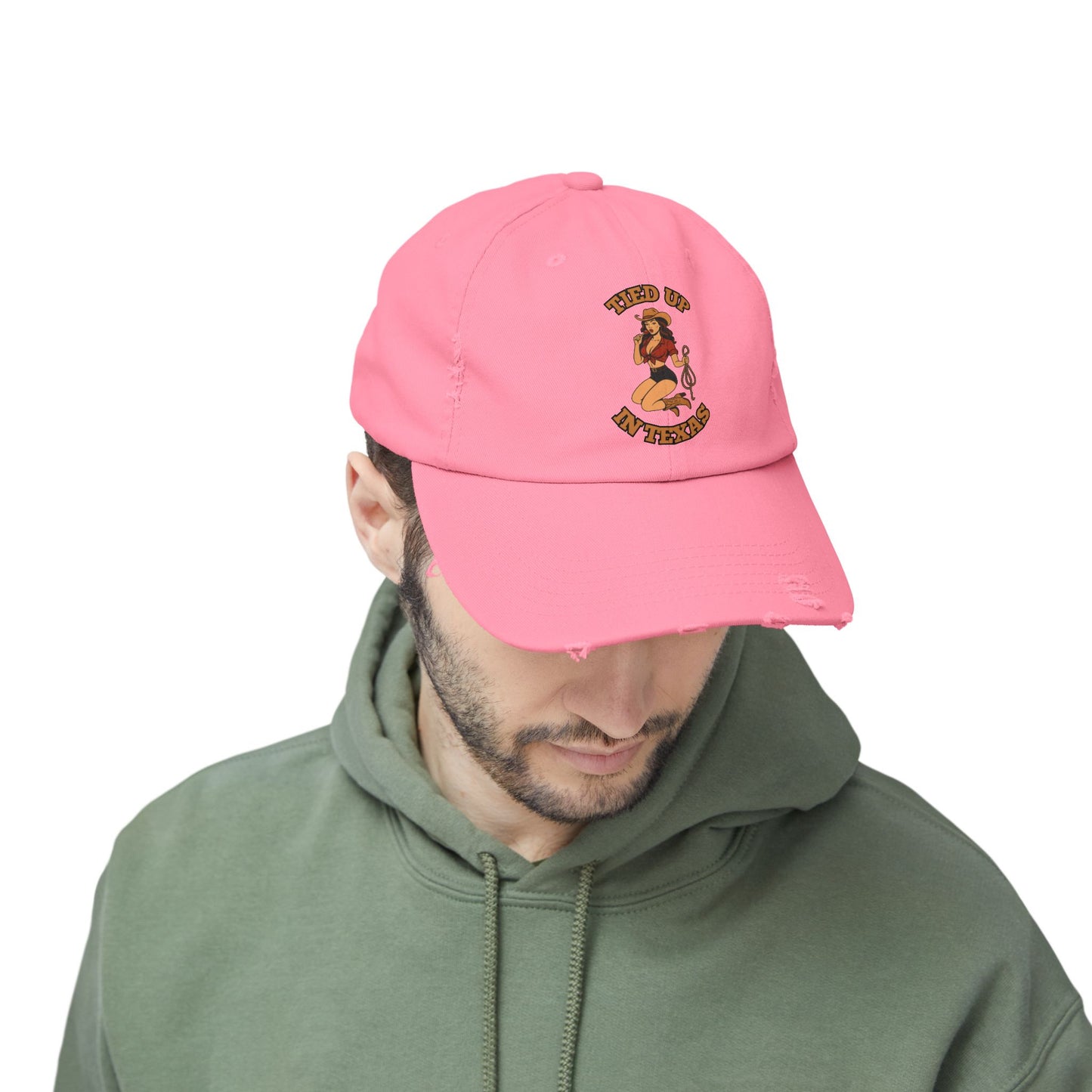 Tied Up in Texas - Distressed Cap