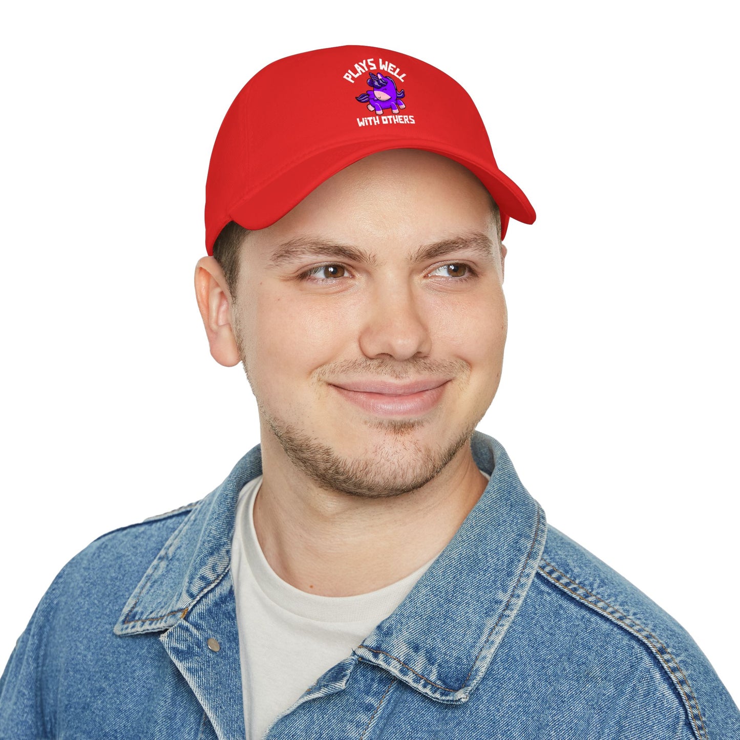 Plays Well With Others (Unicorn) - Baseball Cap