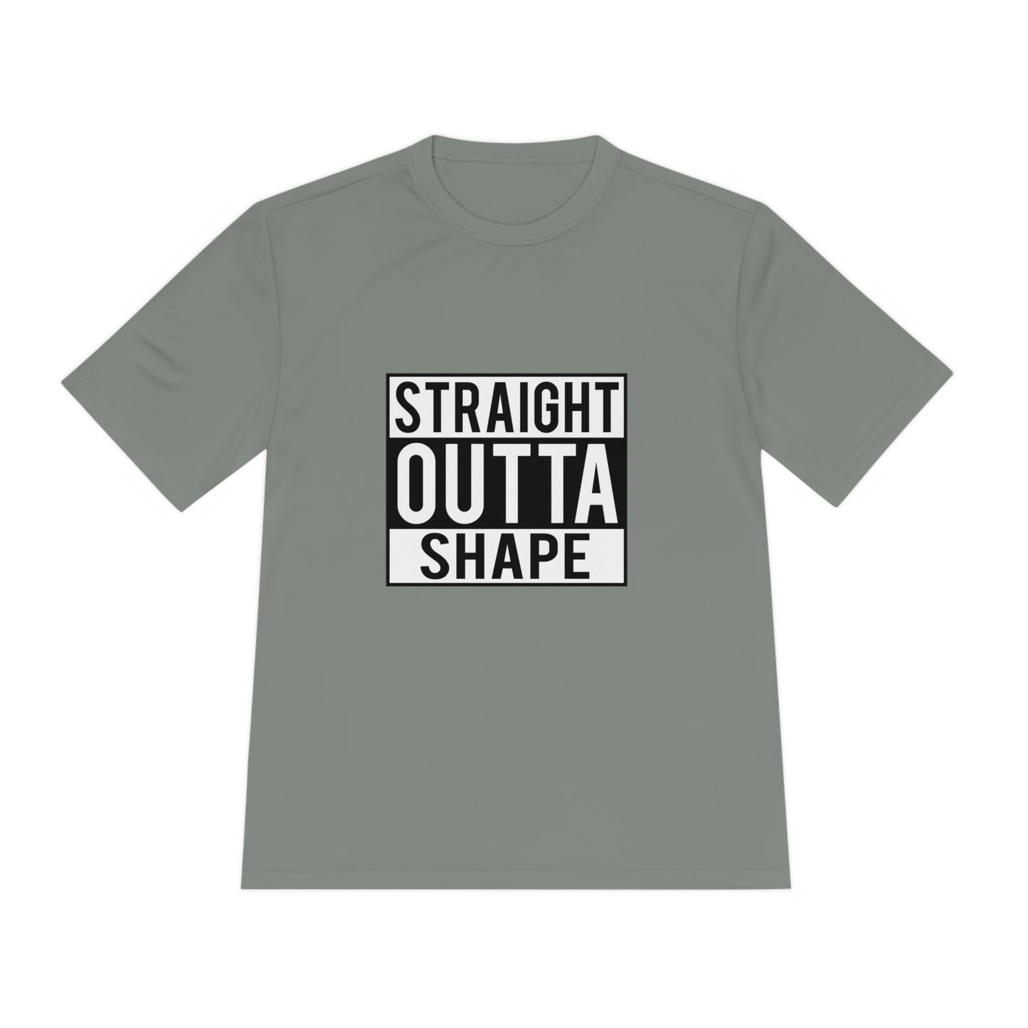 Straight Outta Shape - Unisex Sport-Tek Shirt