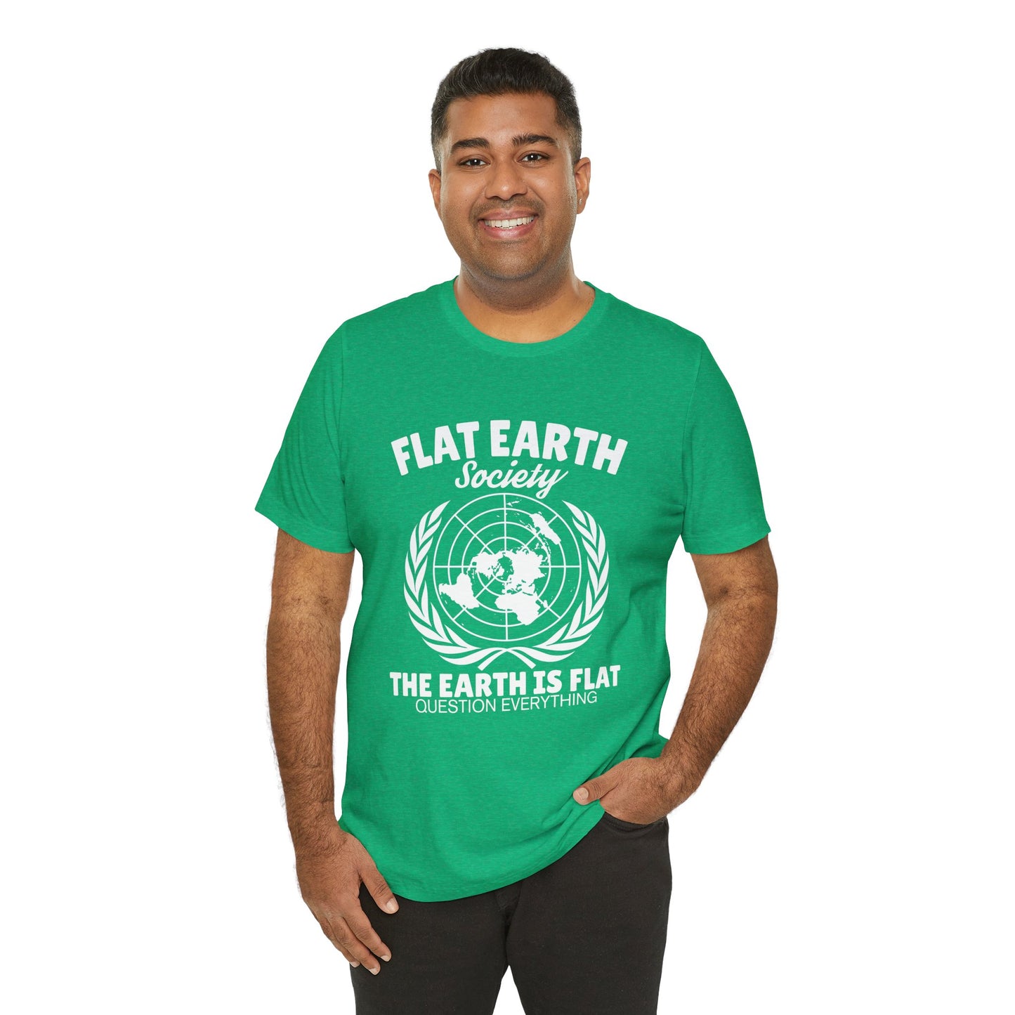 Flat Earth Society - Unisex T-Shirt