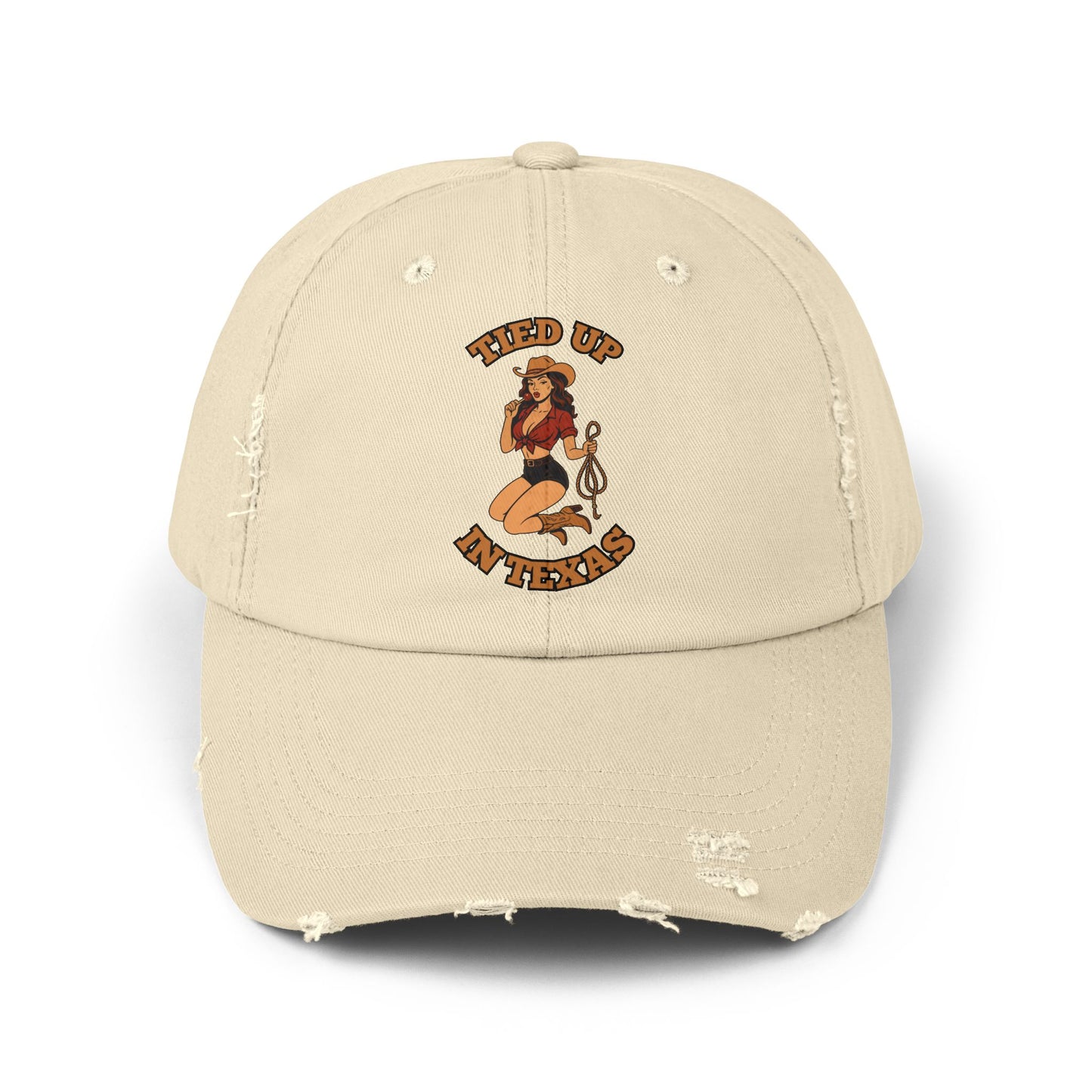 Tied Up in Texas - Distressed Cap