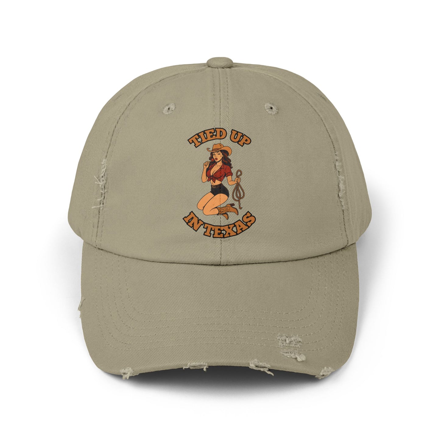 Tied Up in Texas - Distressed Cap