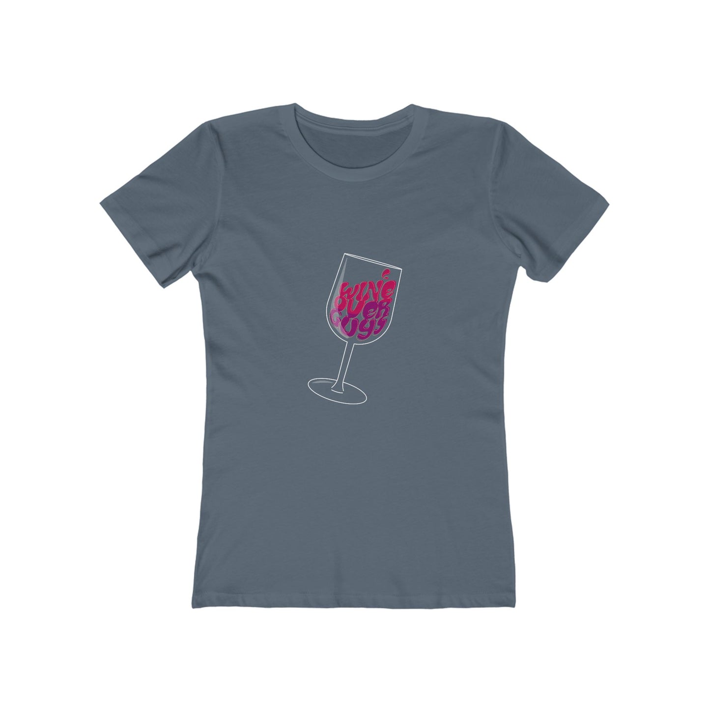 Wine Over Guys - Women's T-shirt