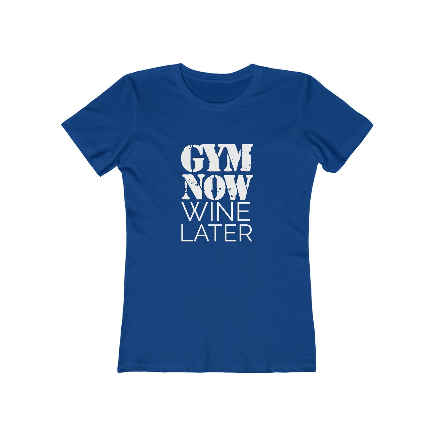 Gym Now, Wine Later - Women's T-shirt