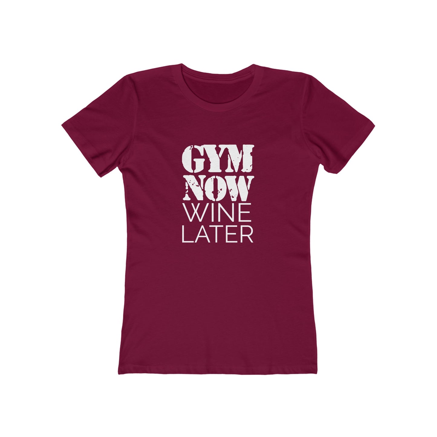 Gym Now, Wine Later - Women's T-shirt