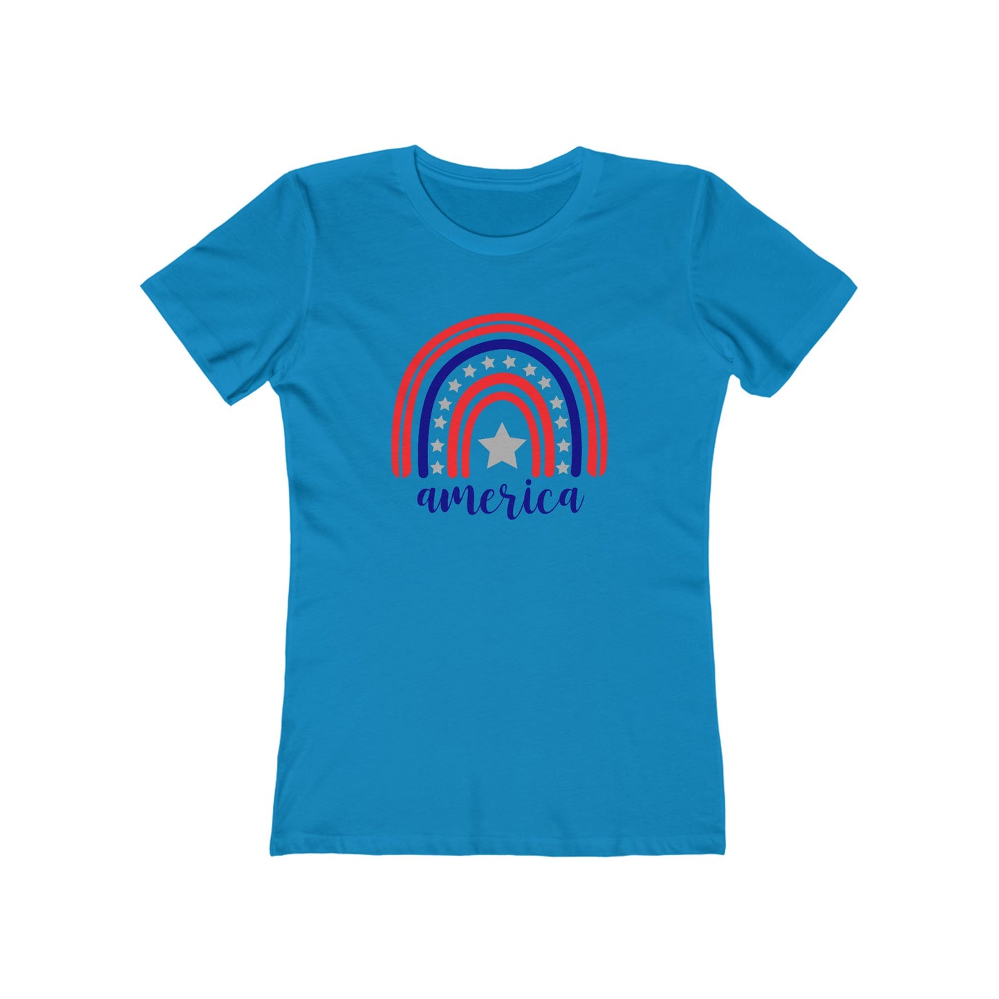 America Patriot Rainbow - Women's T-shirt