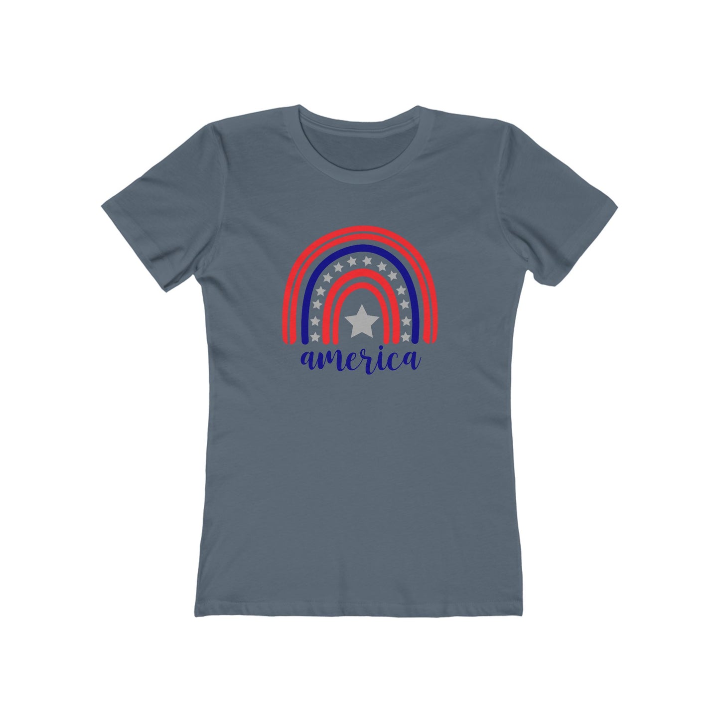 America Patriot Rainbow - Women's T-shirt