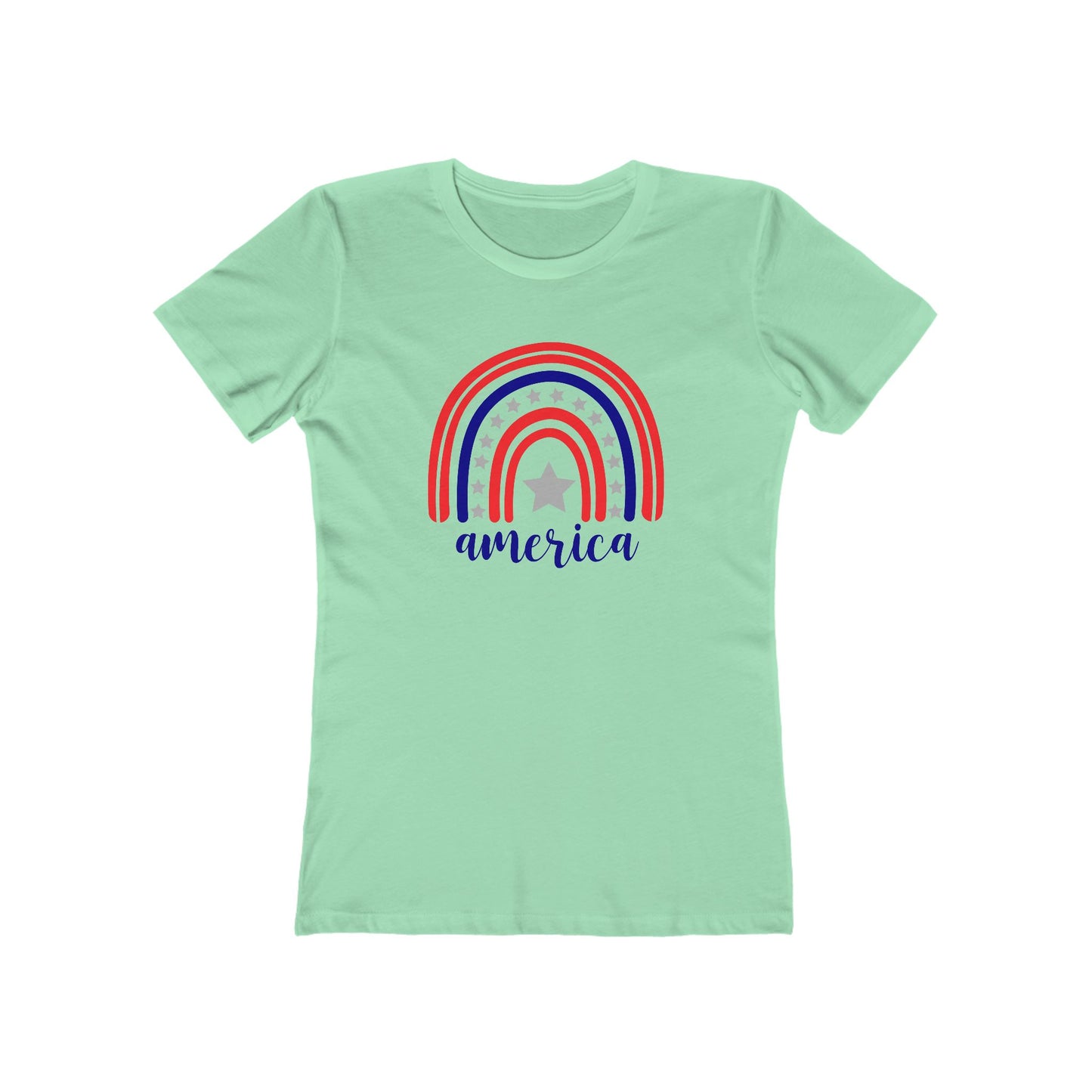 America Patriot Rainbow - Women's T-shirt