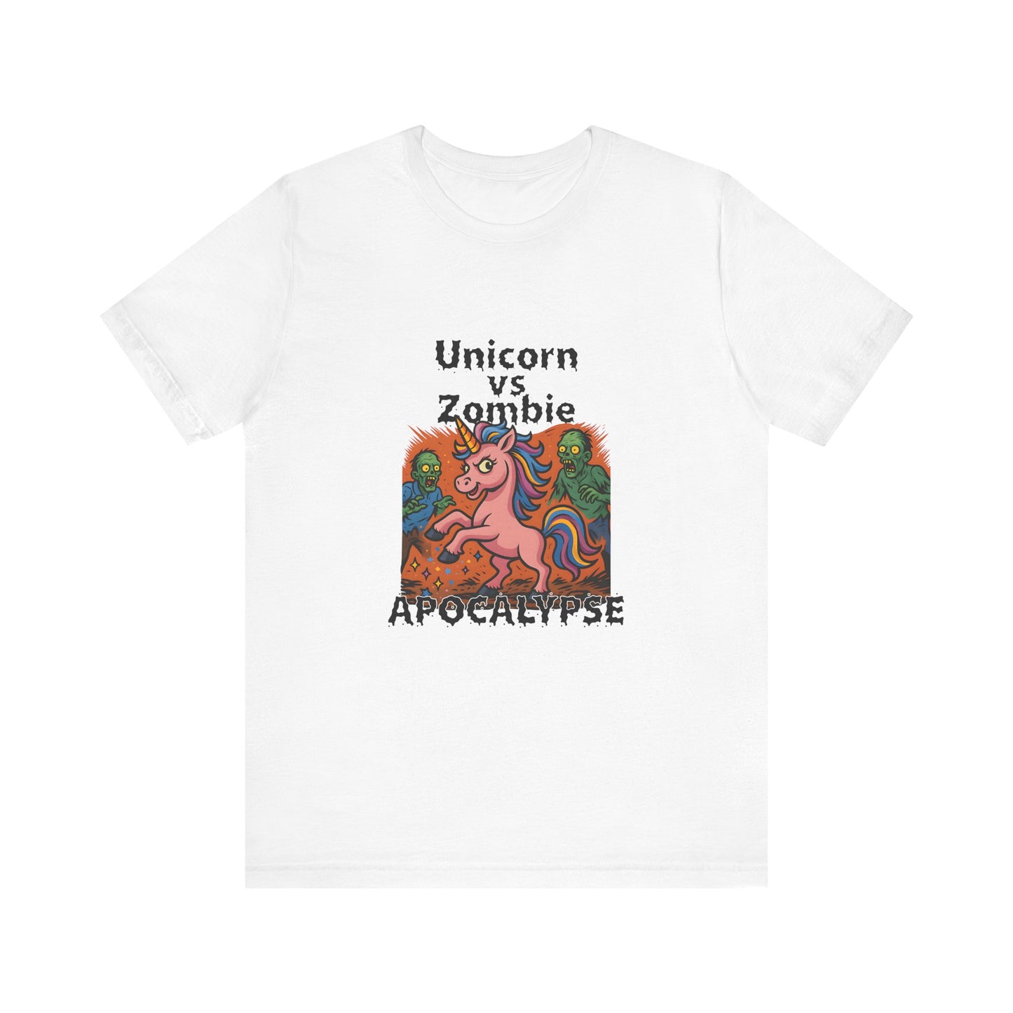 Unicorn vs Zombie Apocalypse - Unisex T-Shirt