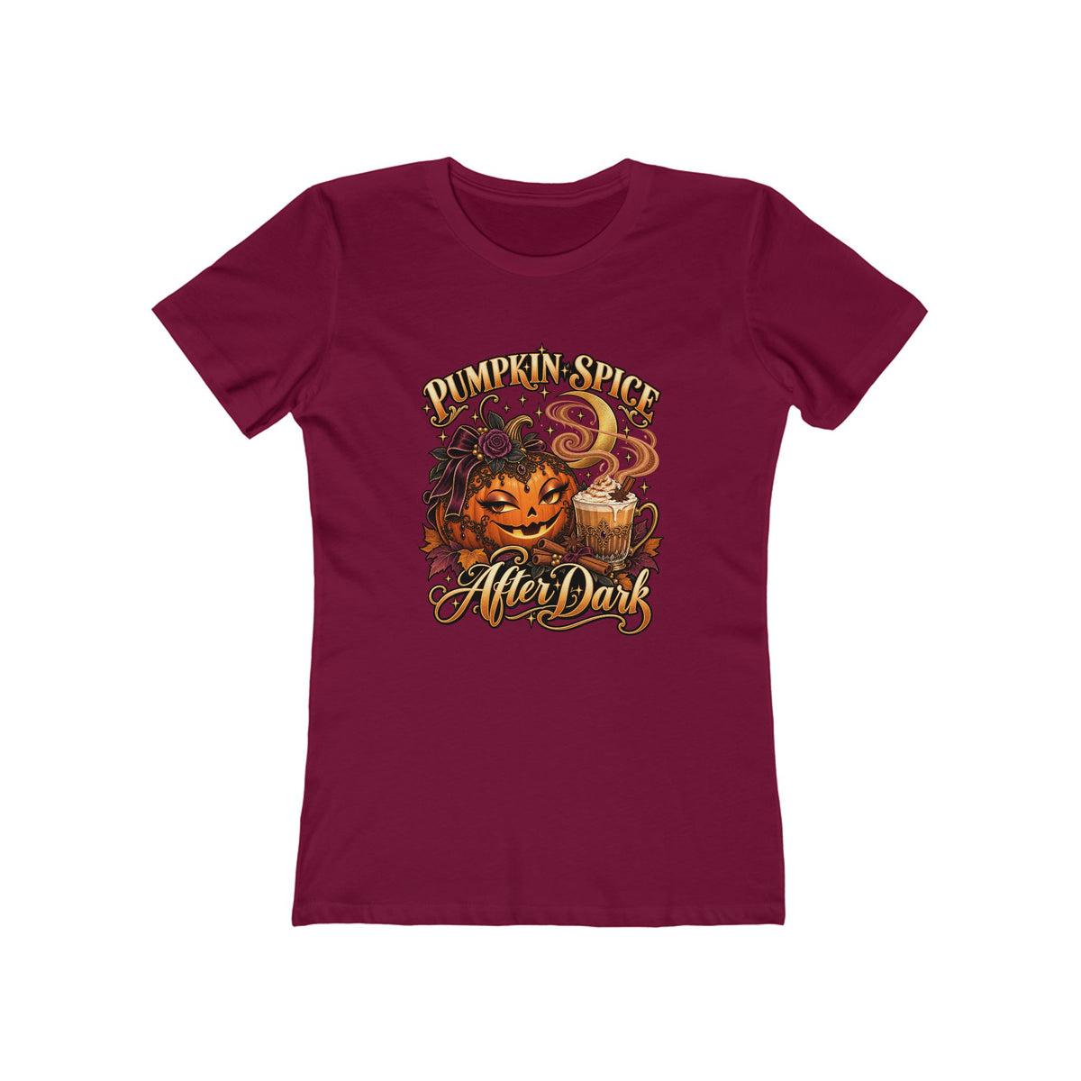 Pumpkin Spice After Dark - Women's T-shirt
