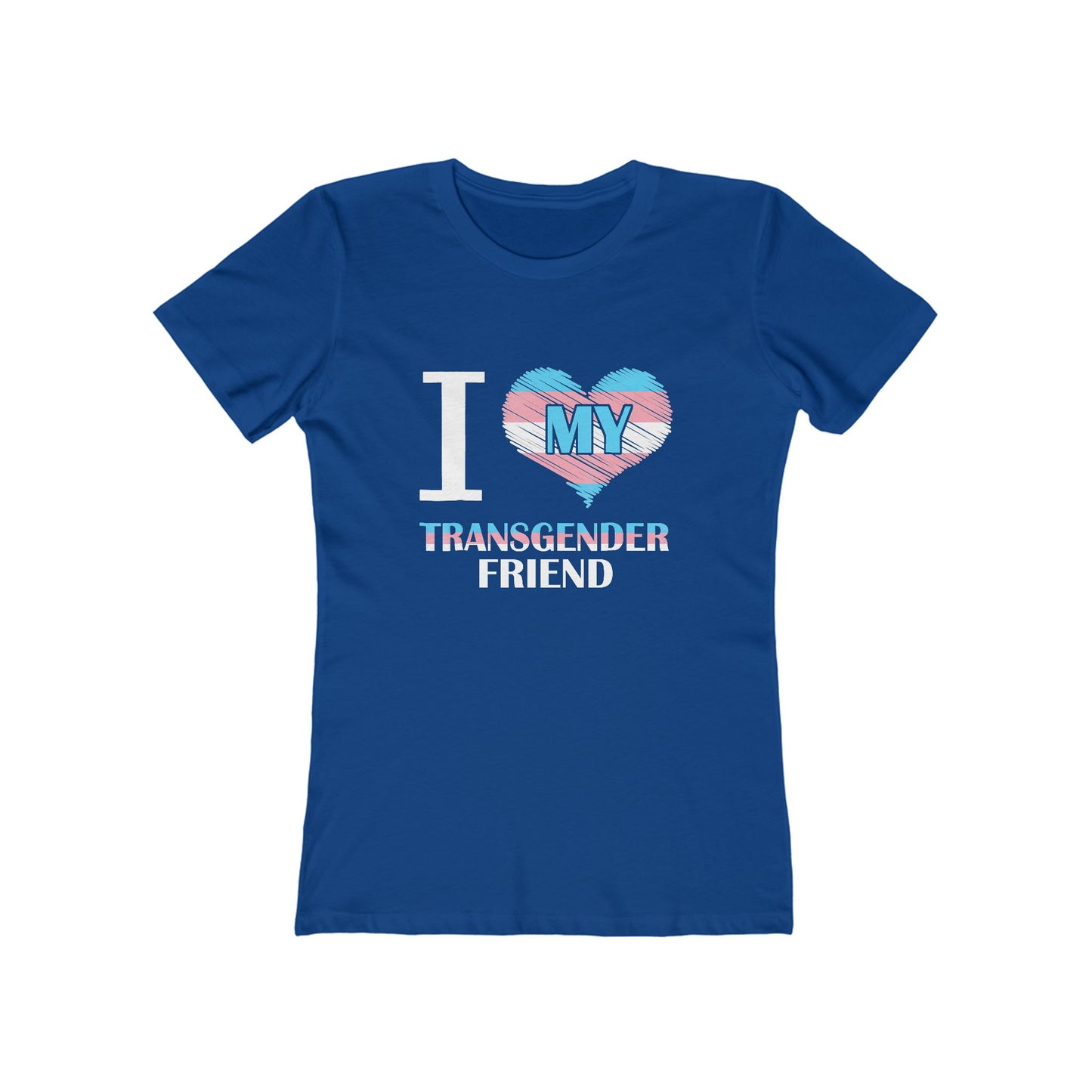 I Heart My Transgender Friend - Women's T-shirt