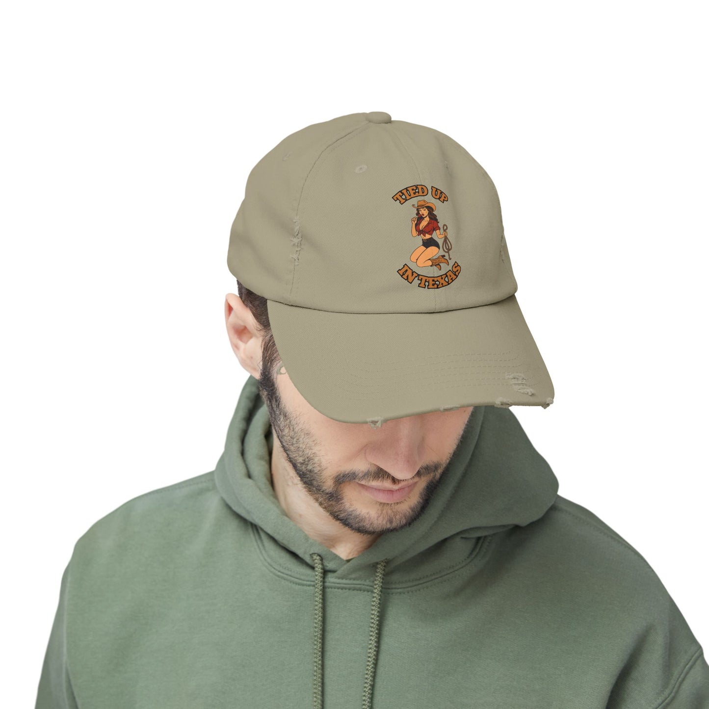 Tied Up in Texas - Distressed Cap