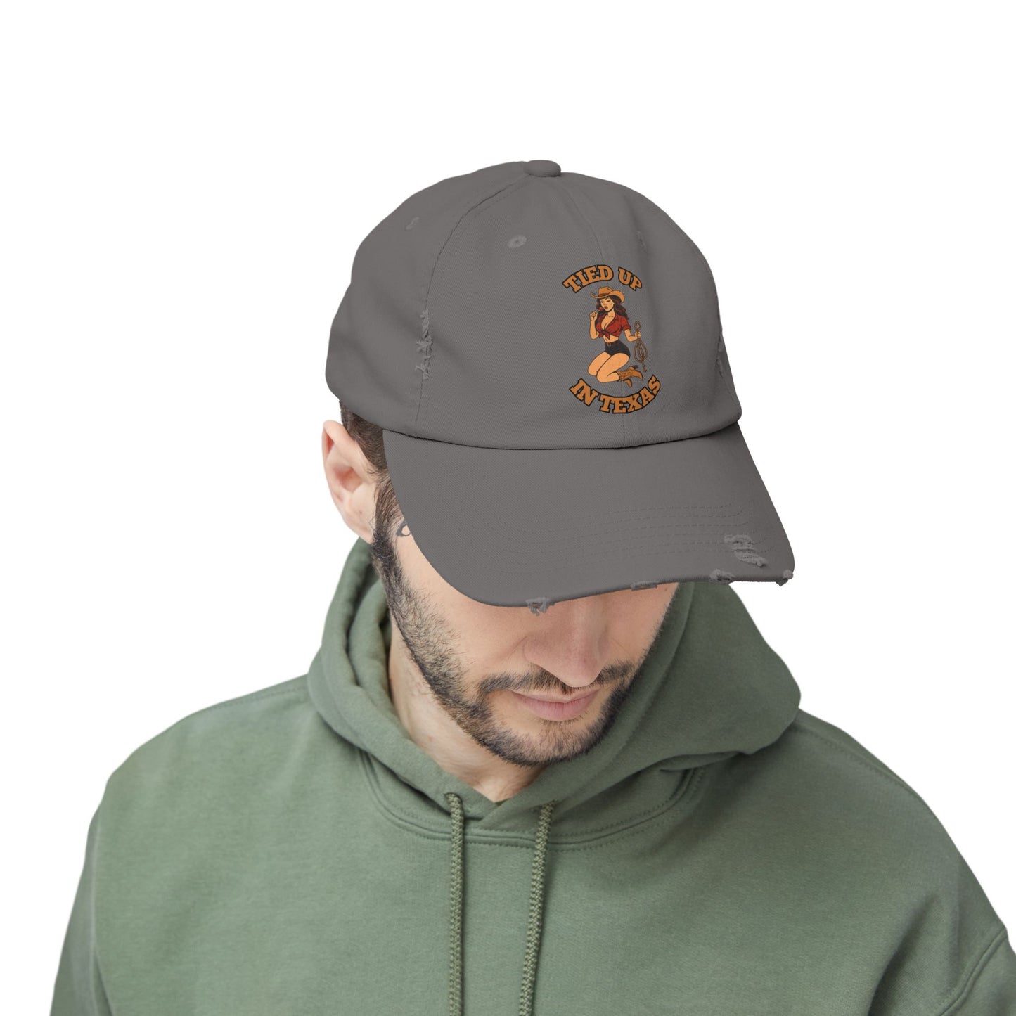 Tied Up in Texas - Distressed Cap