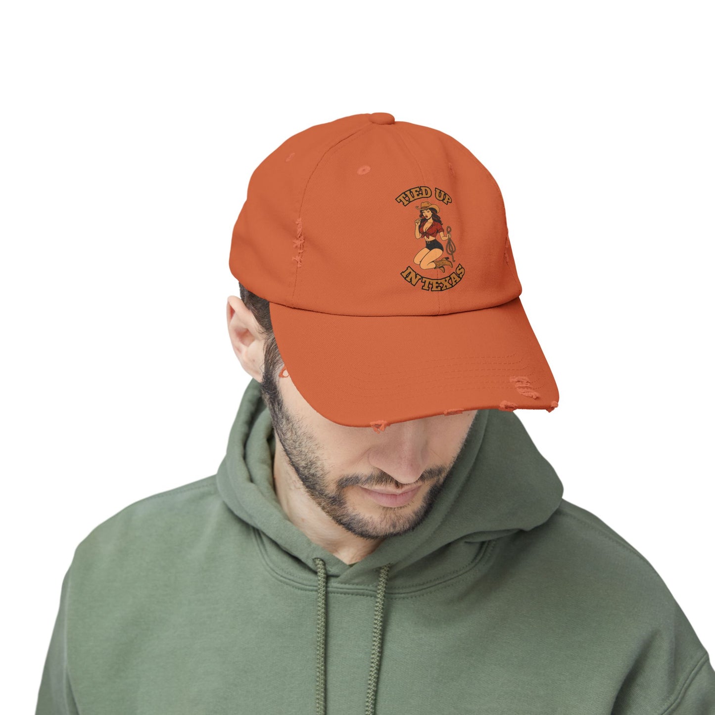 Tied Up in Texas - Distressed Cap