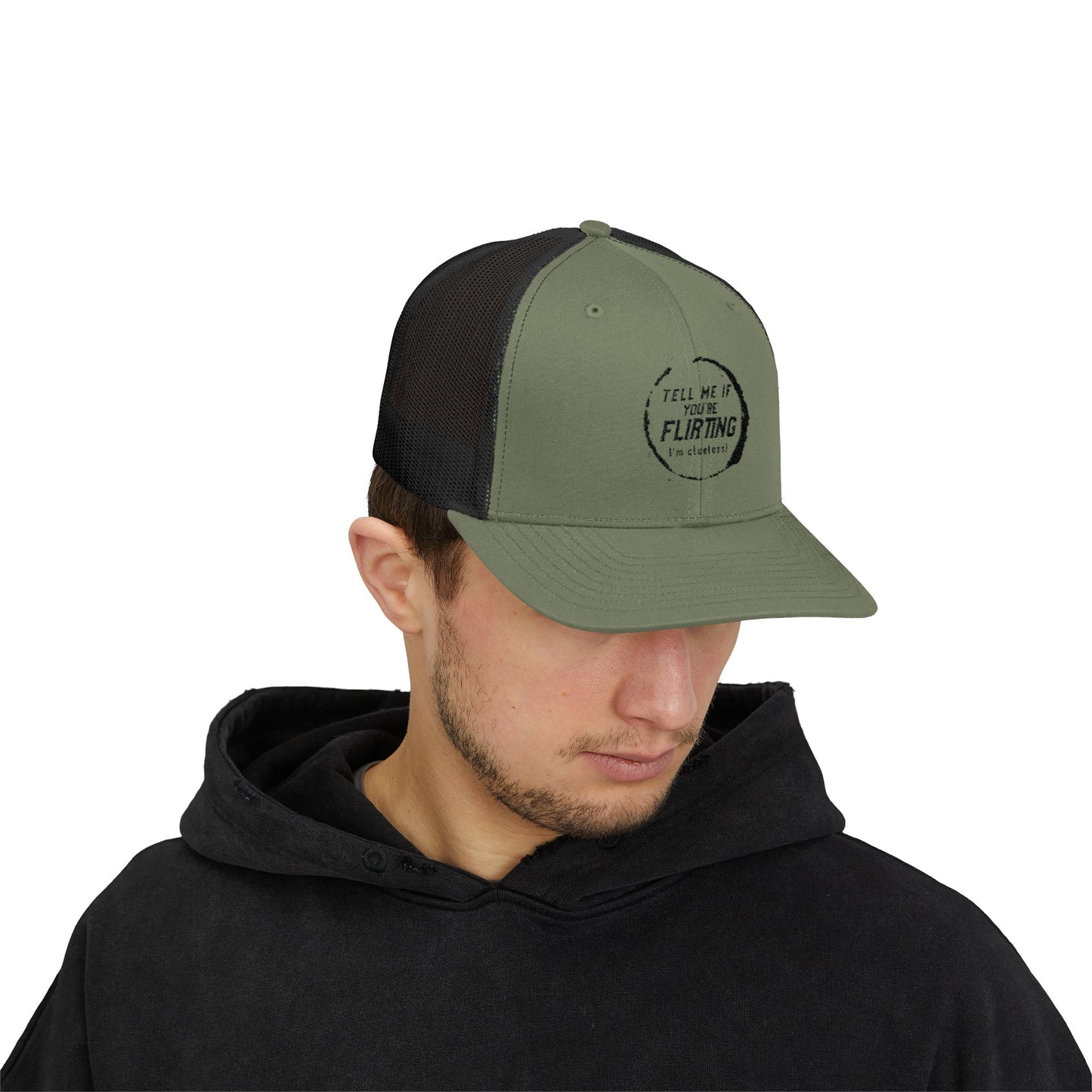 Tell Me If You're Flirting - Snapback Trucker Cap