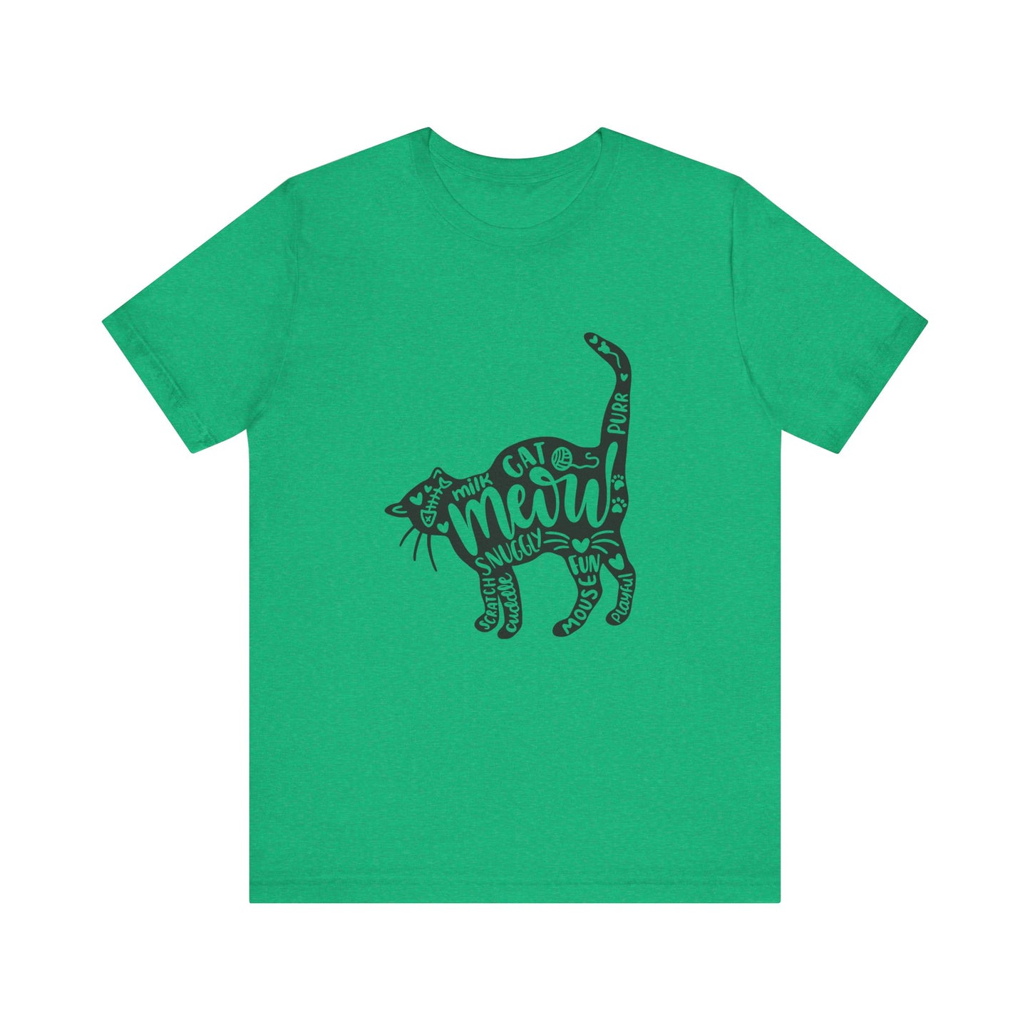 Cat Word Cloud - Unisex T-Shirt