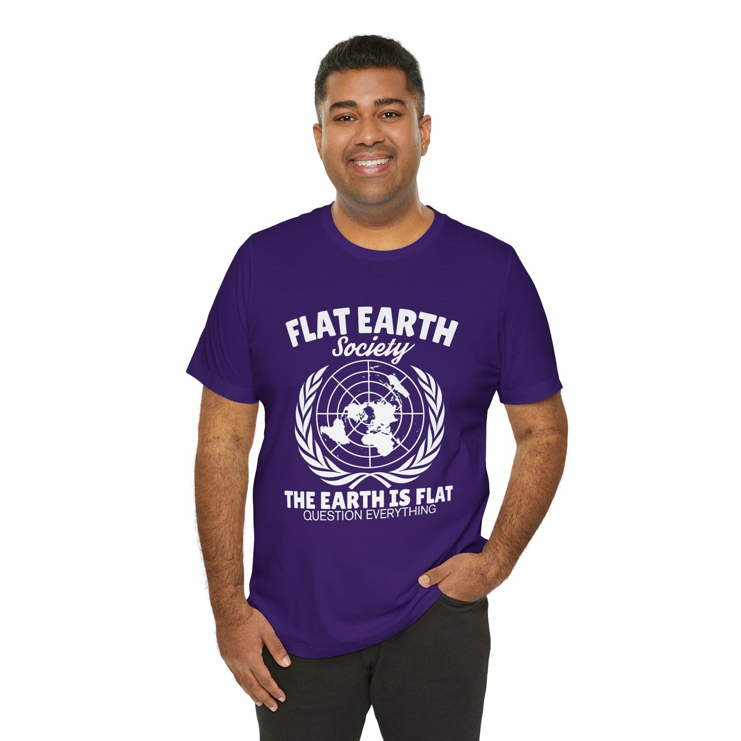 Flat Earth Society - Unisex T-Shirt