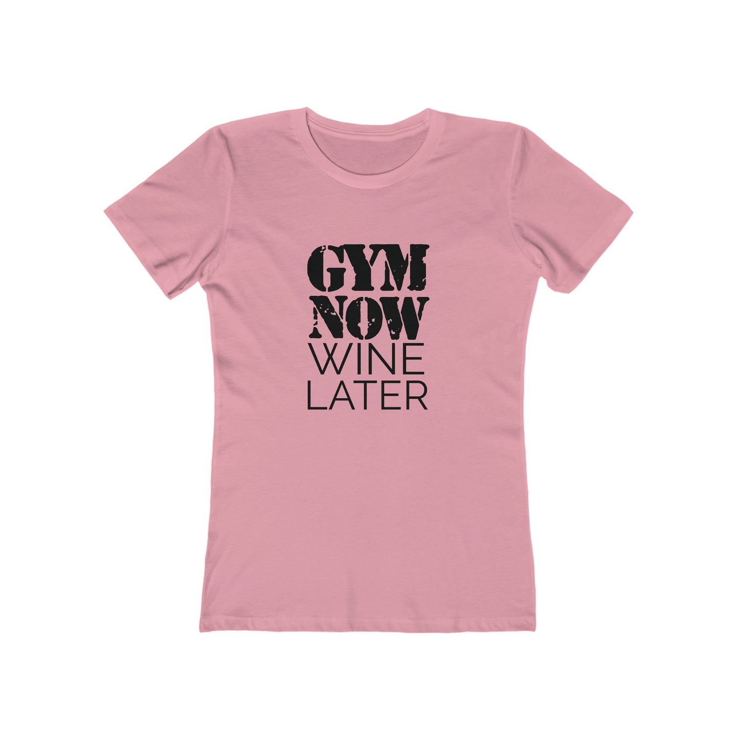 Gym Now, Wine Later - Women's T-shirt