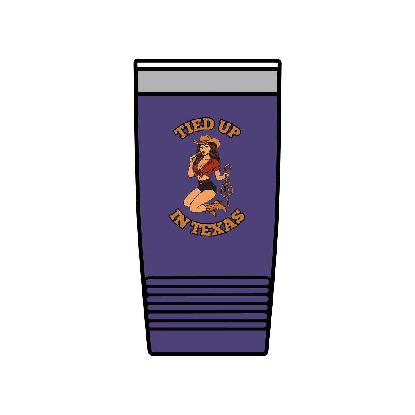 Tied Up in Texas - Insulated Tumbler, 20oz