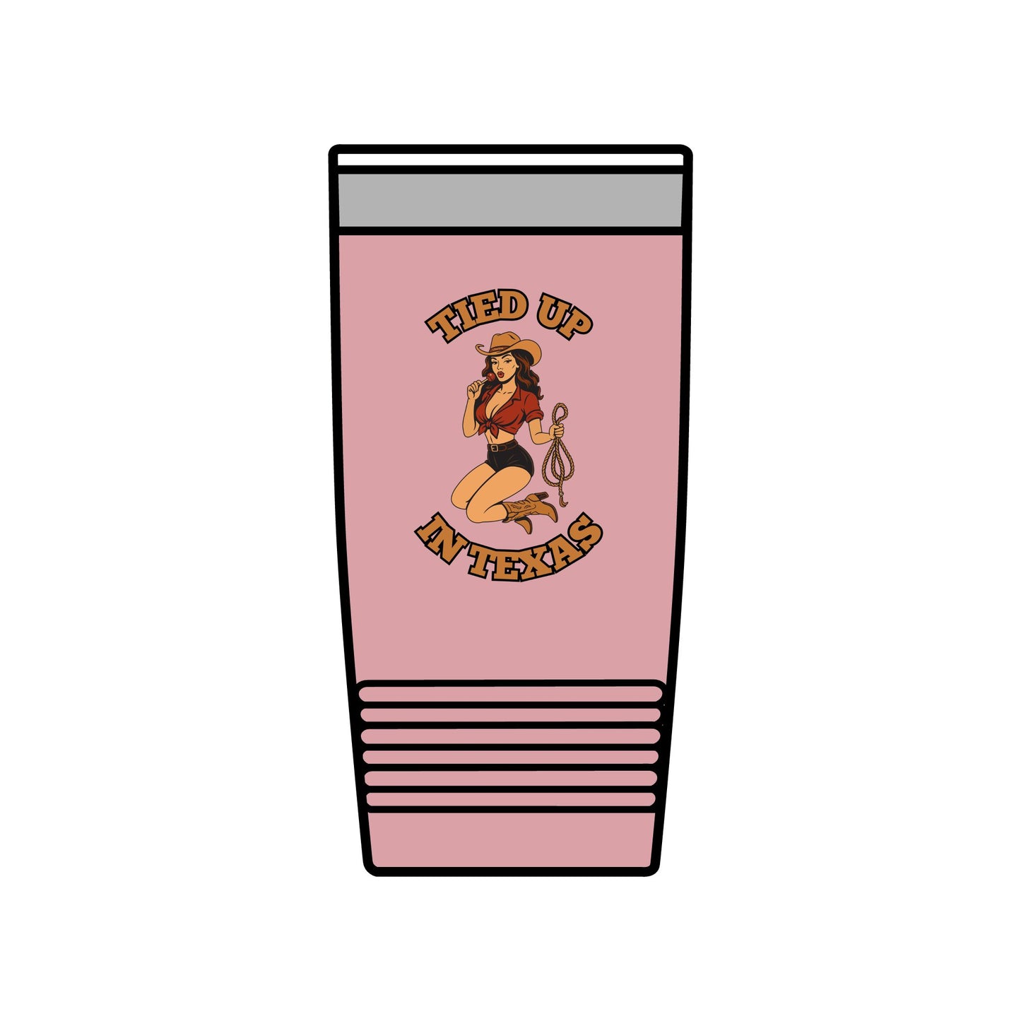 Tied Up in Texas - Insulated Tumbler, 20oz