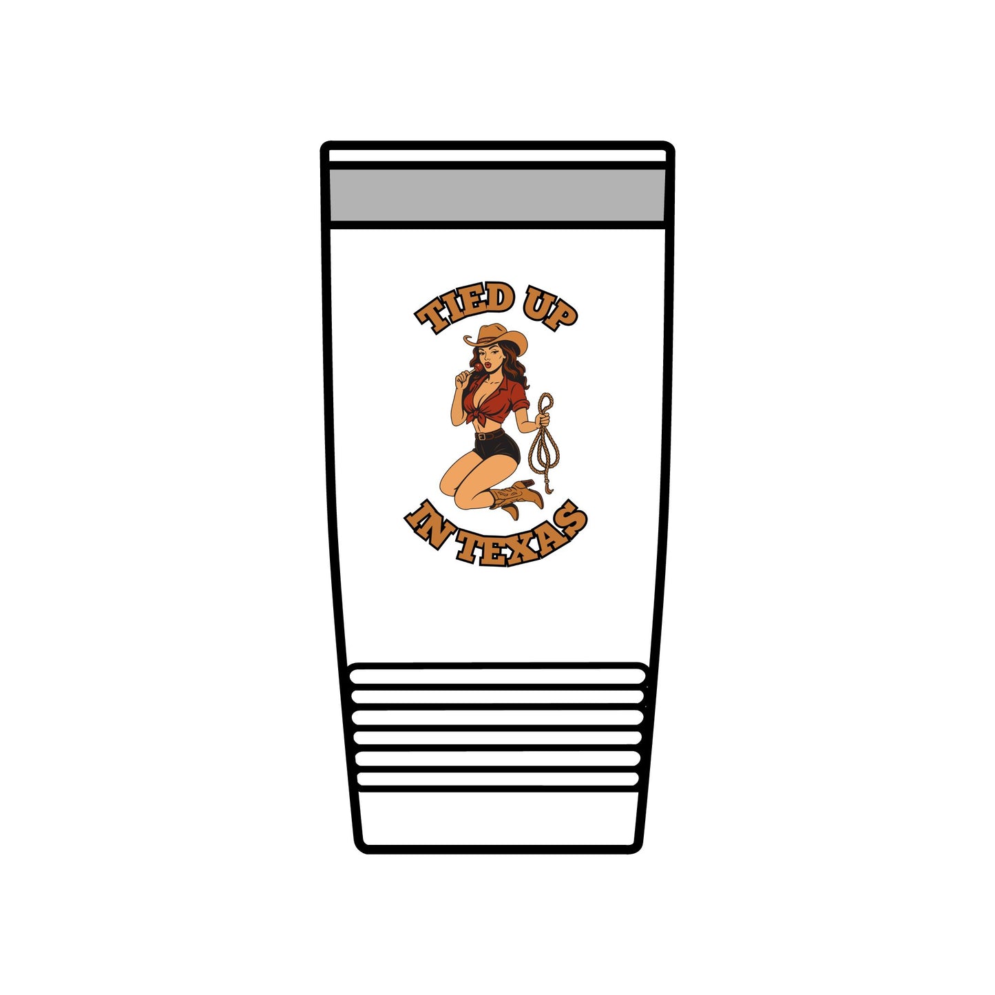 Tied Up in Texas - Insulated Tumbler, 20oz