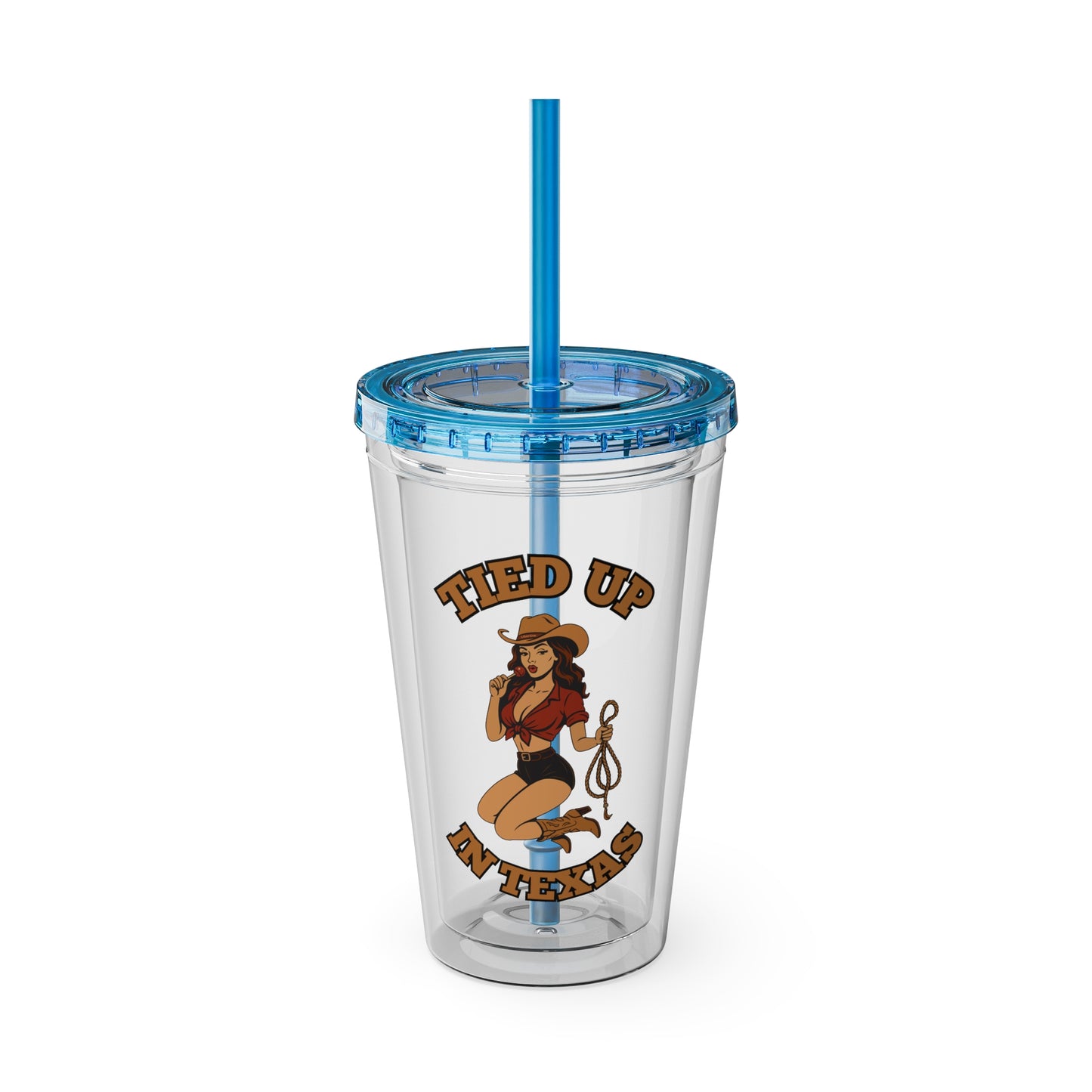 Tied Up in Texas - Sunsplash Tumbler