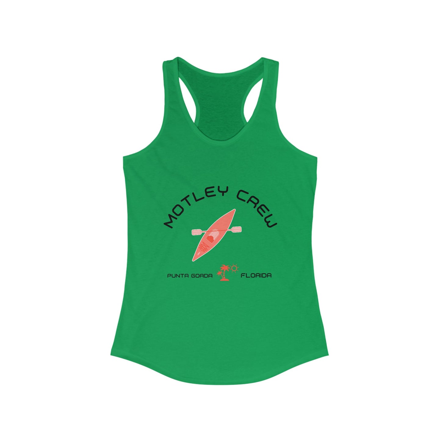 Motley Crew, Nancy Woods - Women's Ideal Racerback Tank