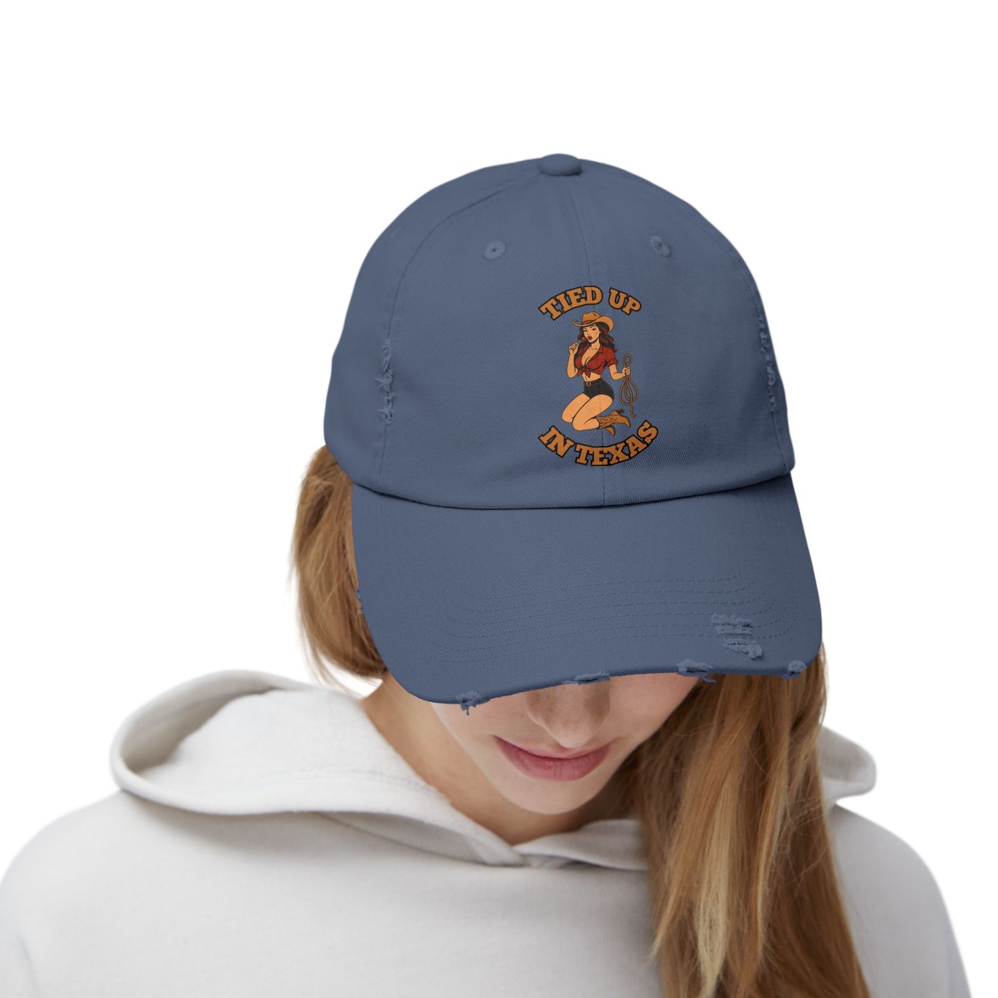 Tied Up in Texas - Distressed Cap