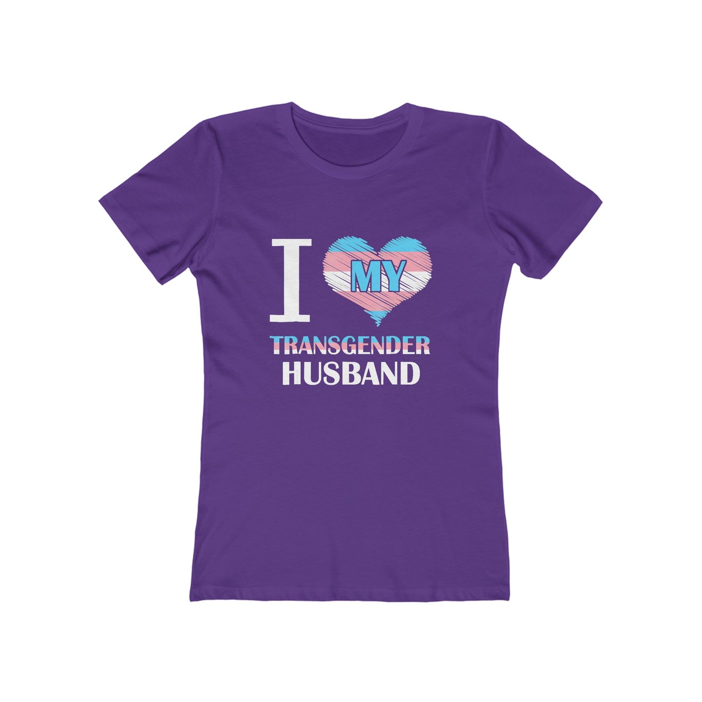 I Heart My Transgender Husband - Women's T-shirt