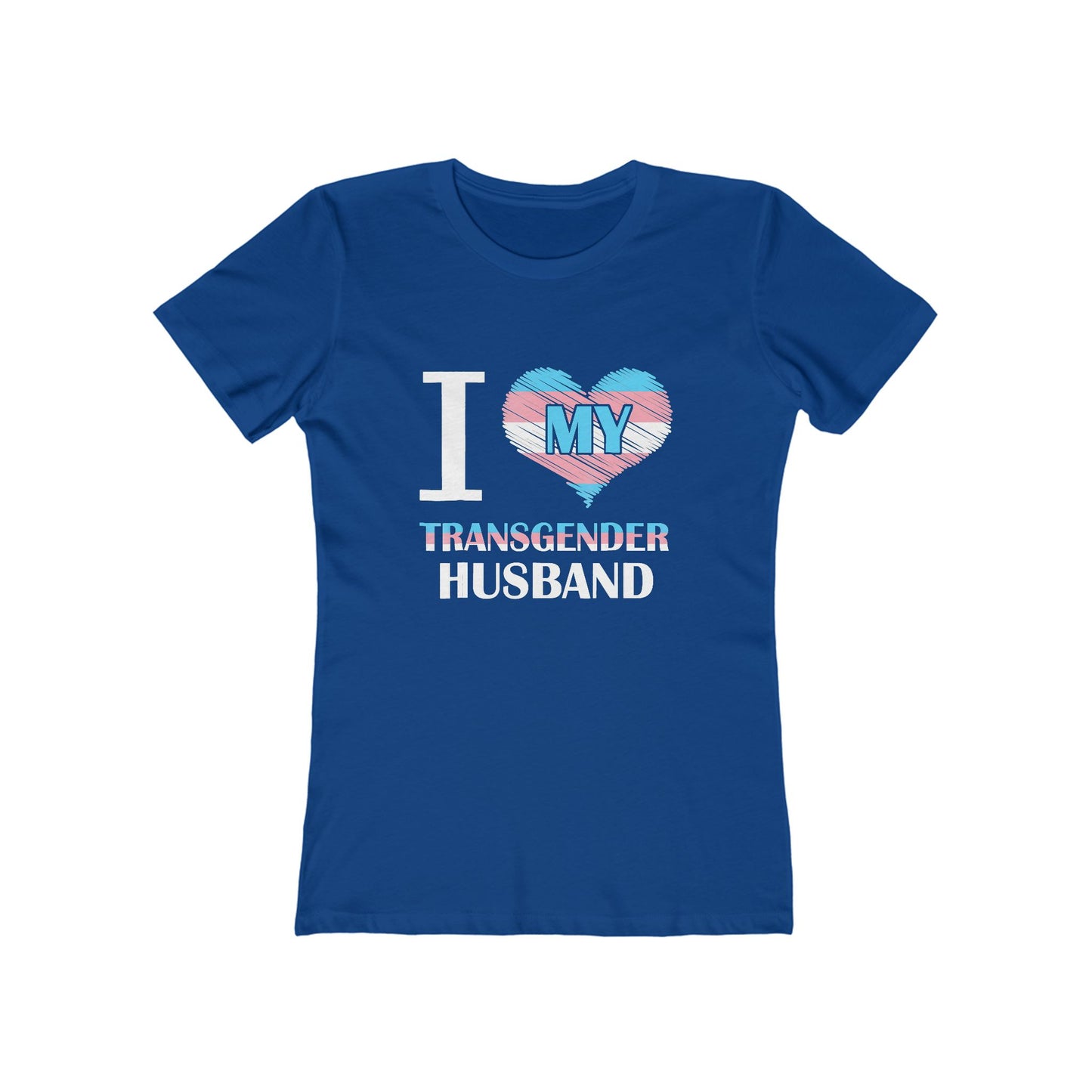 I Heart My Transgender Husband - Women's T-shirt