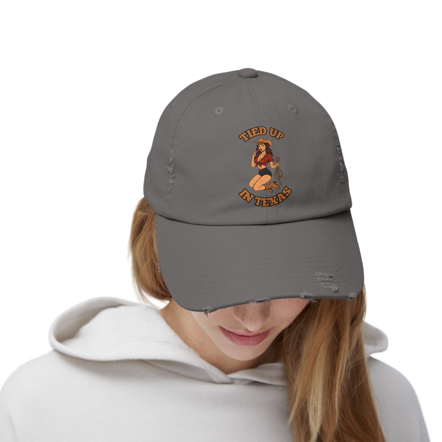 Tied Up in Texas - Distressed Cap