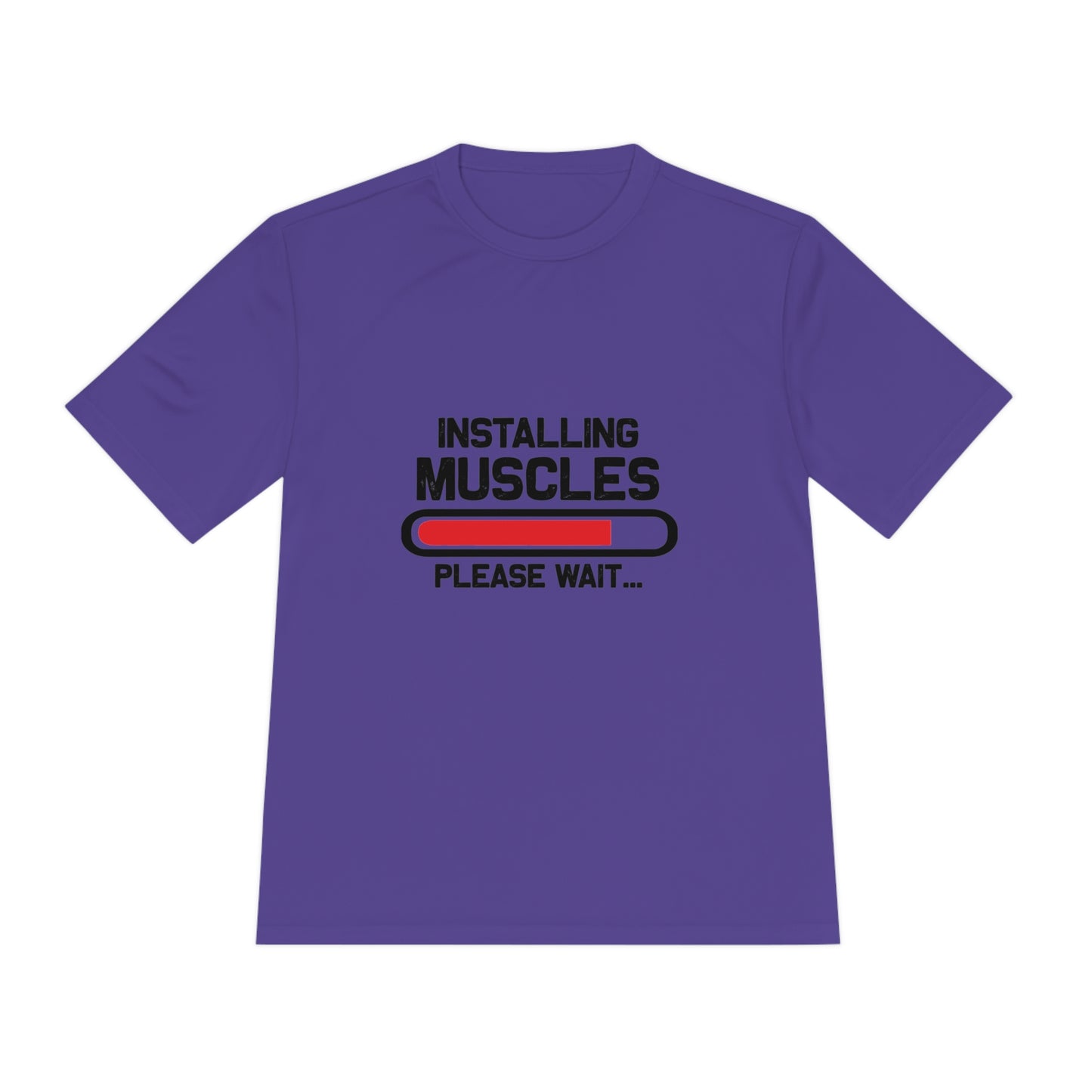 Installing Muscles Please Wait - Unisex Sport-Tek Shirt