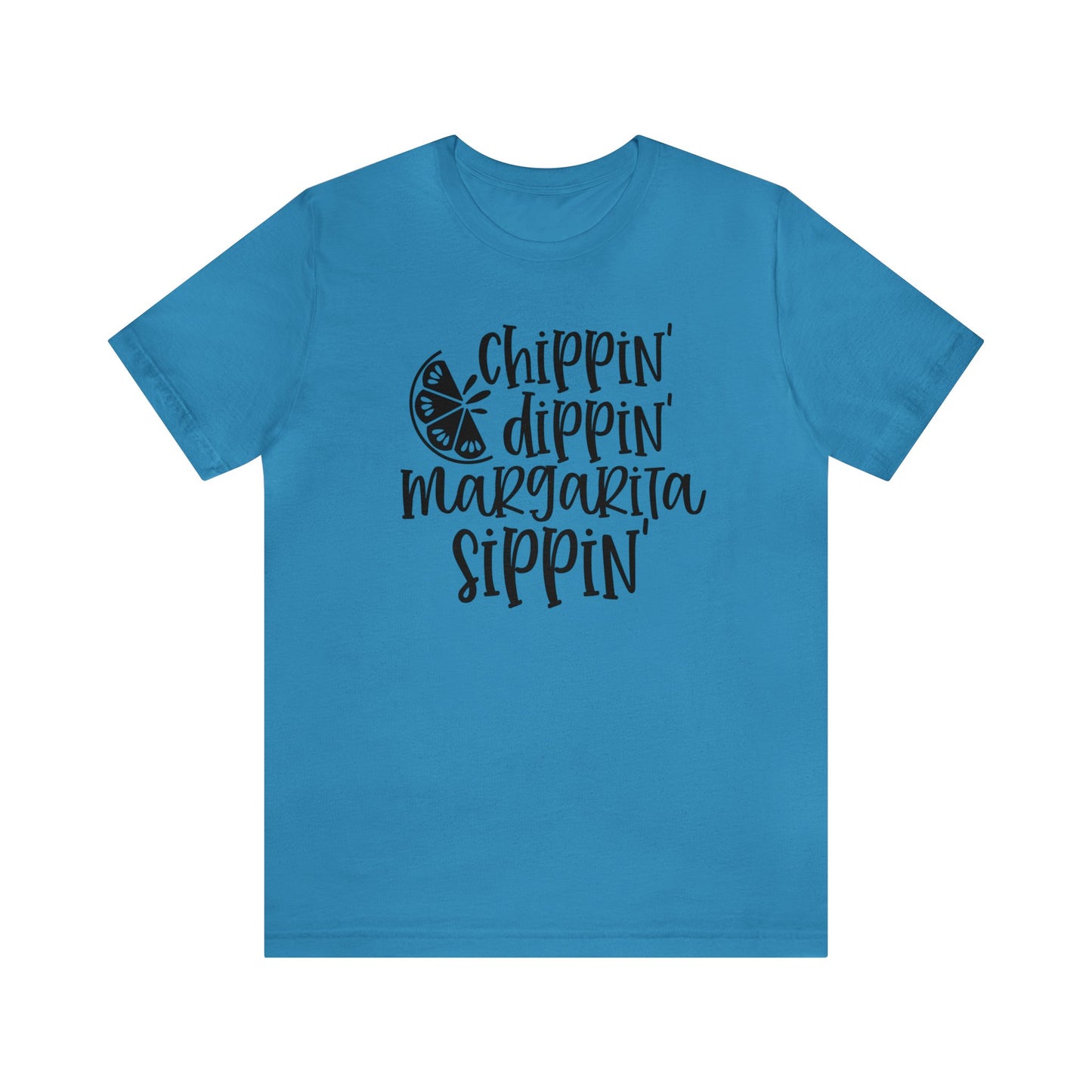 Chippin', Dippin' and Margarita Sippin' - Men's T-shirt
